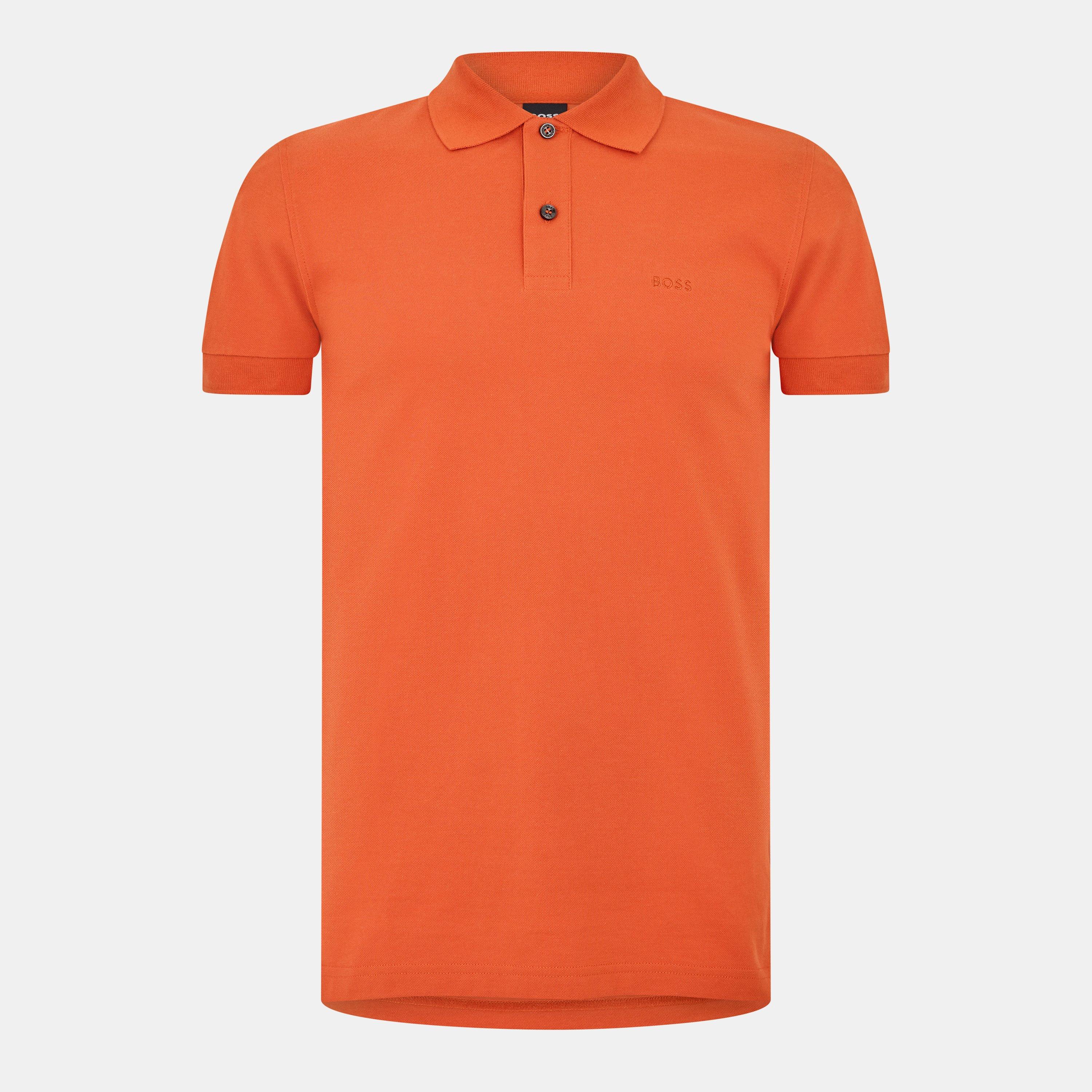 Boss Mens BOSS Firenze Short-Sleeve Polo Shirt with Logo Detail | USC