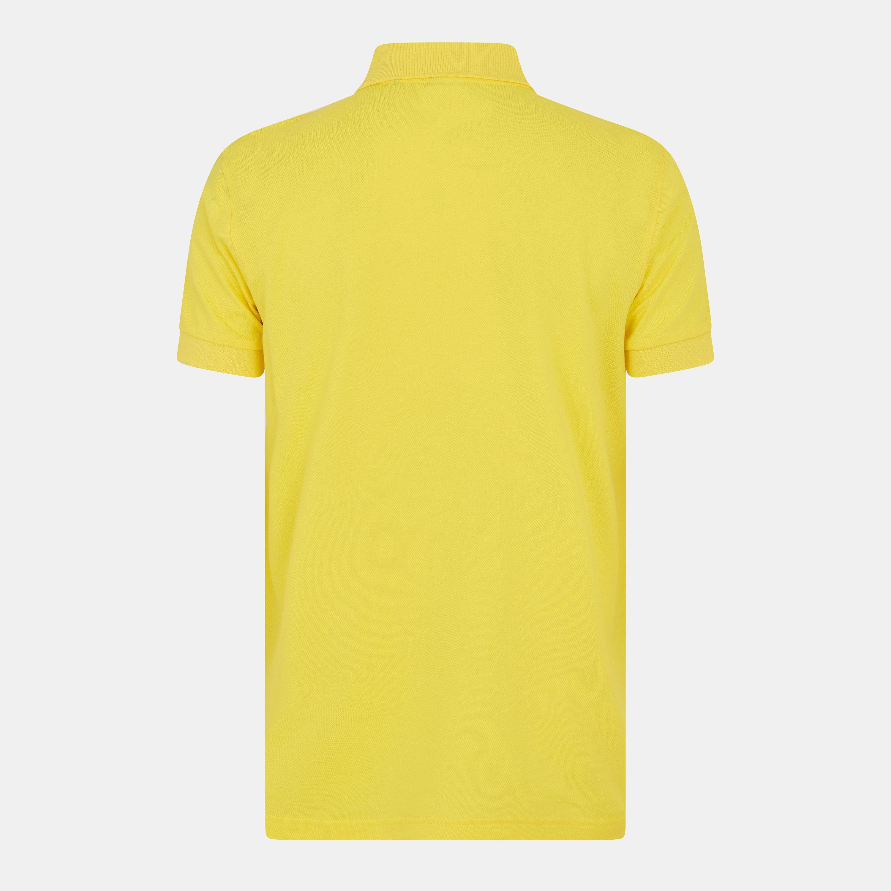 Bright Yellow - Boss - Mens BOSS Firenze Short-Sleeve Polo Shirt with Logo Detail - 2
