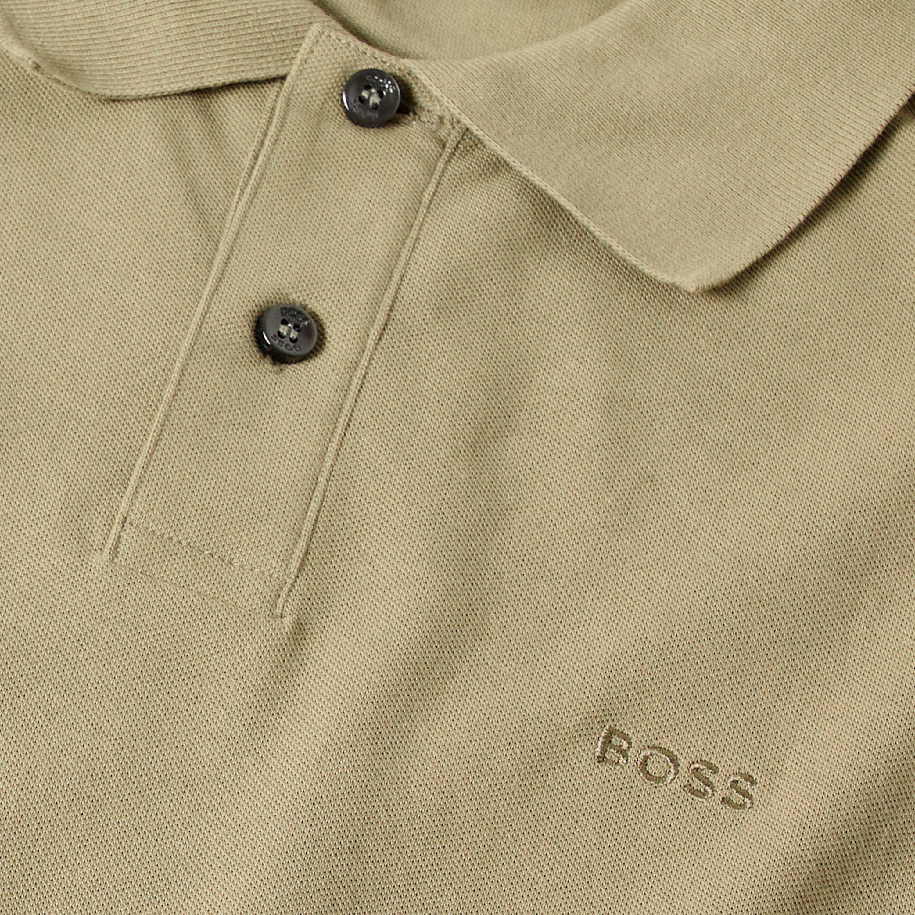 Pastel Green - Boss - Mens BOSS Firenze Short-Sleeve Polo Shirt with Logo Detail - 3