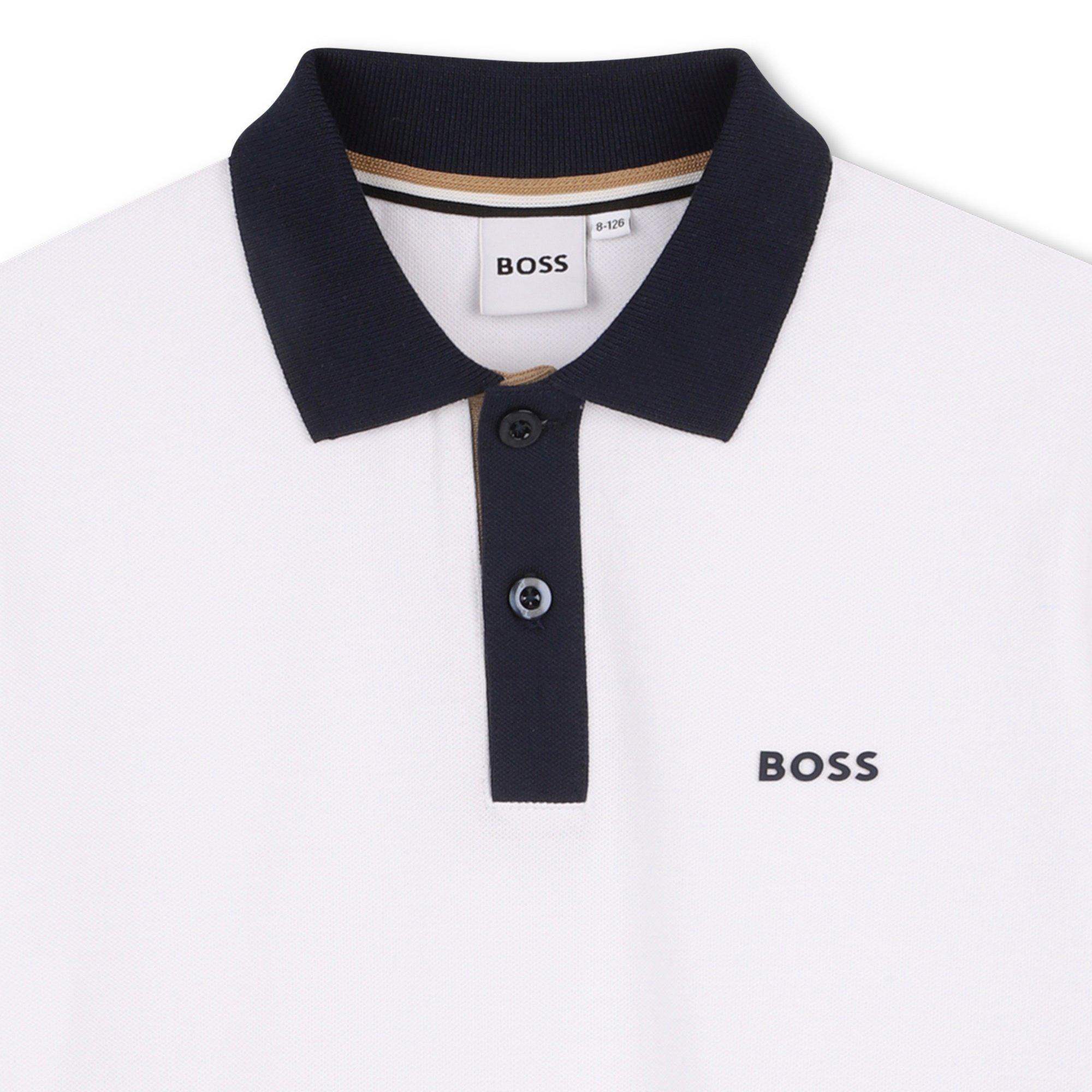 Blanc - Boss - Boss SS Polo Jn63 - 3