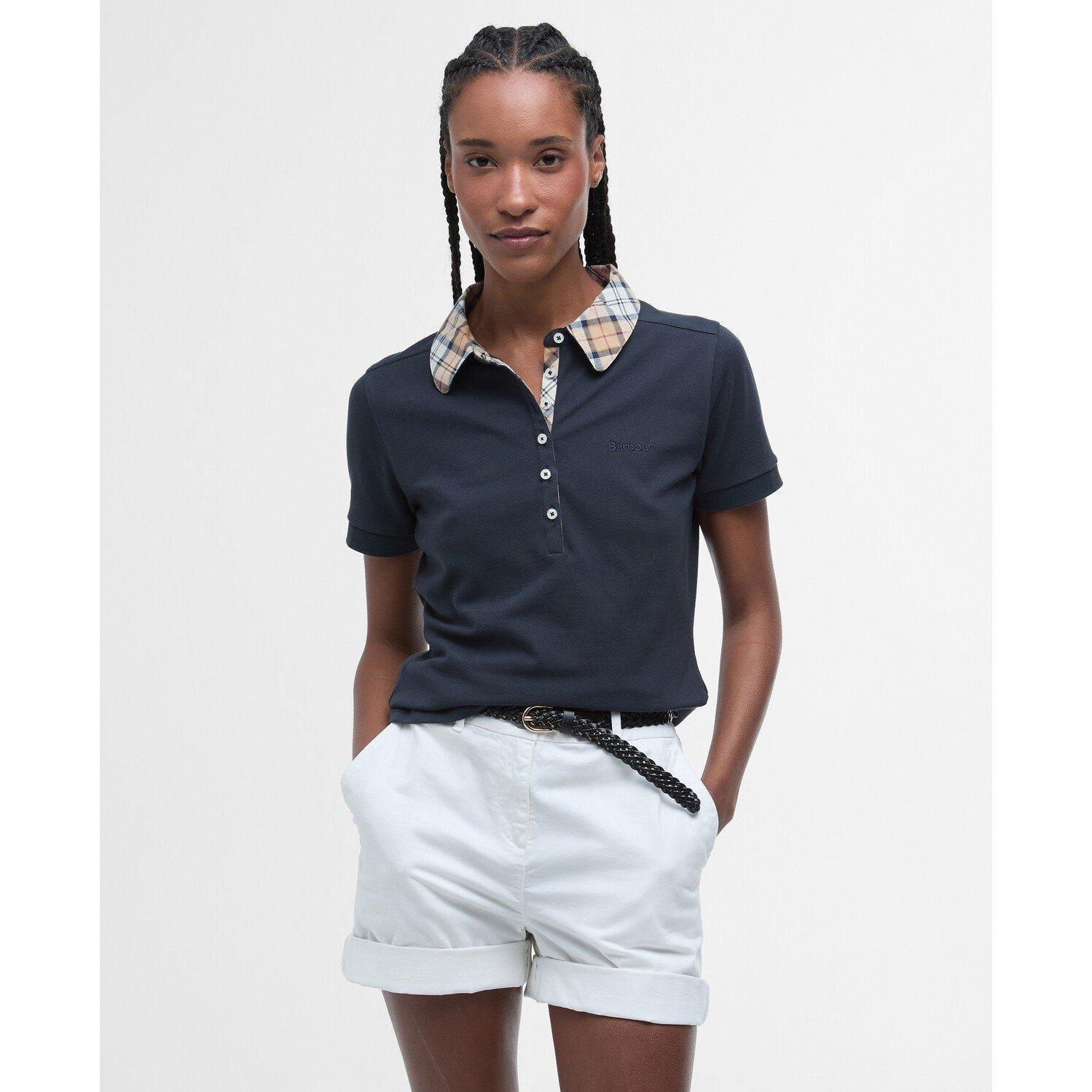 Navy/Hessian - Barbour - B.Li Malvern Polo Ld63 - 2
