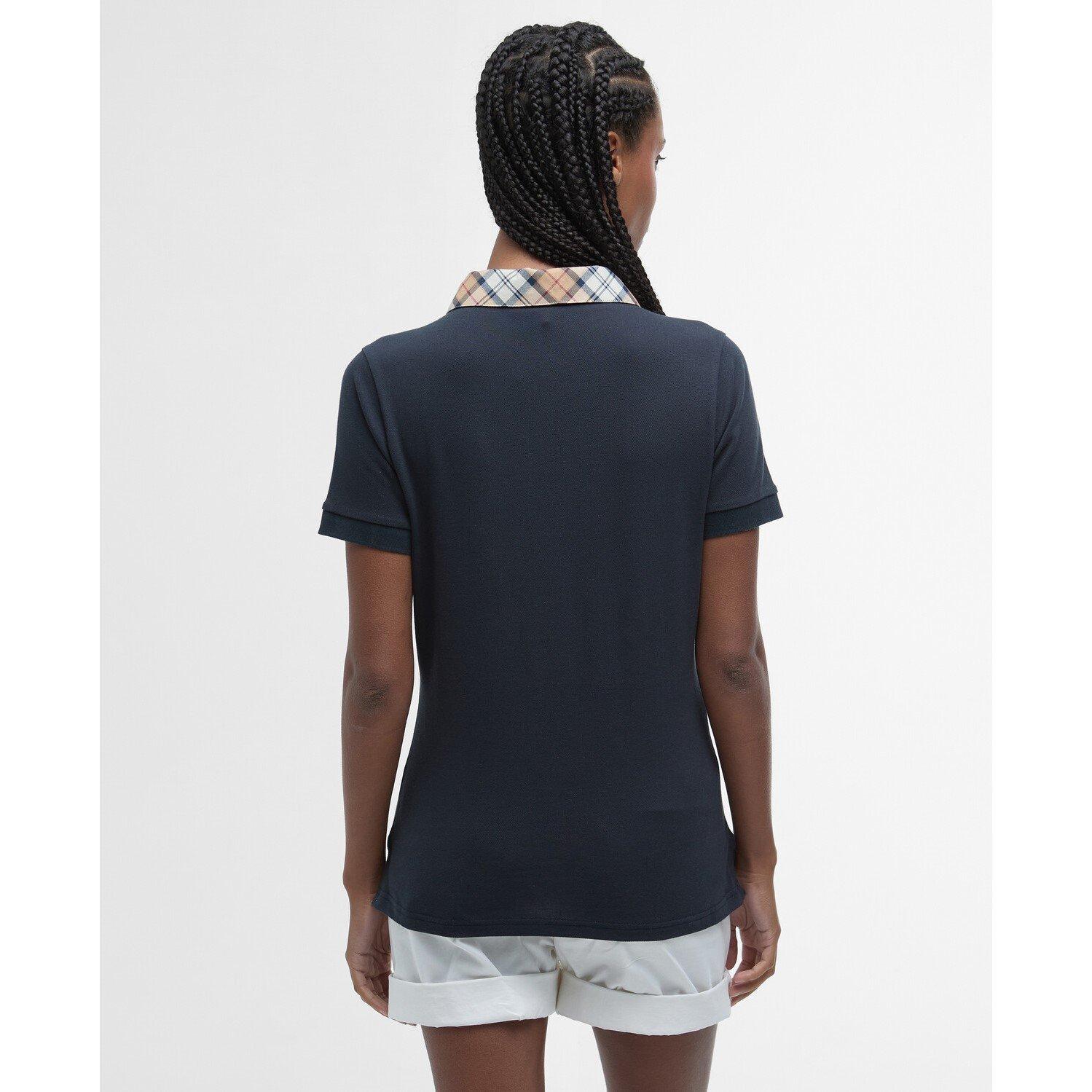 Navy/Hessian - Barbour - B.Li Malvern Polo Ld63 - 3