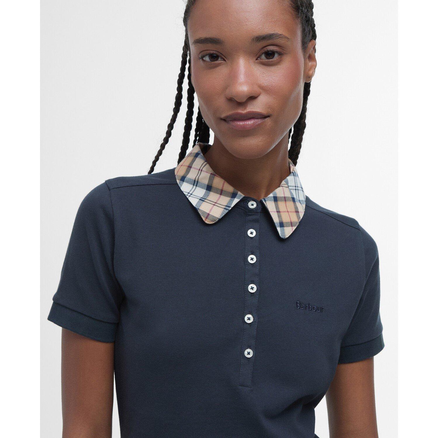 Navy/Hessian - Barbour - B.Li Malvern Polo Ld63 - 5