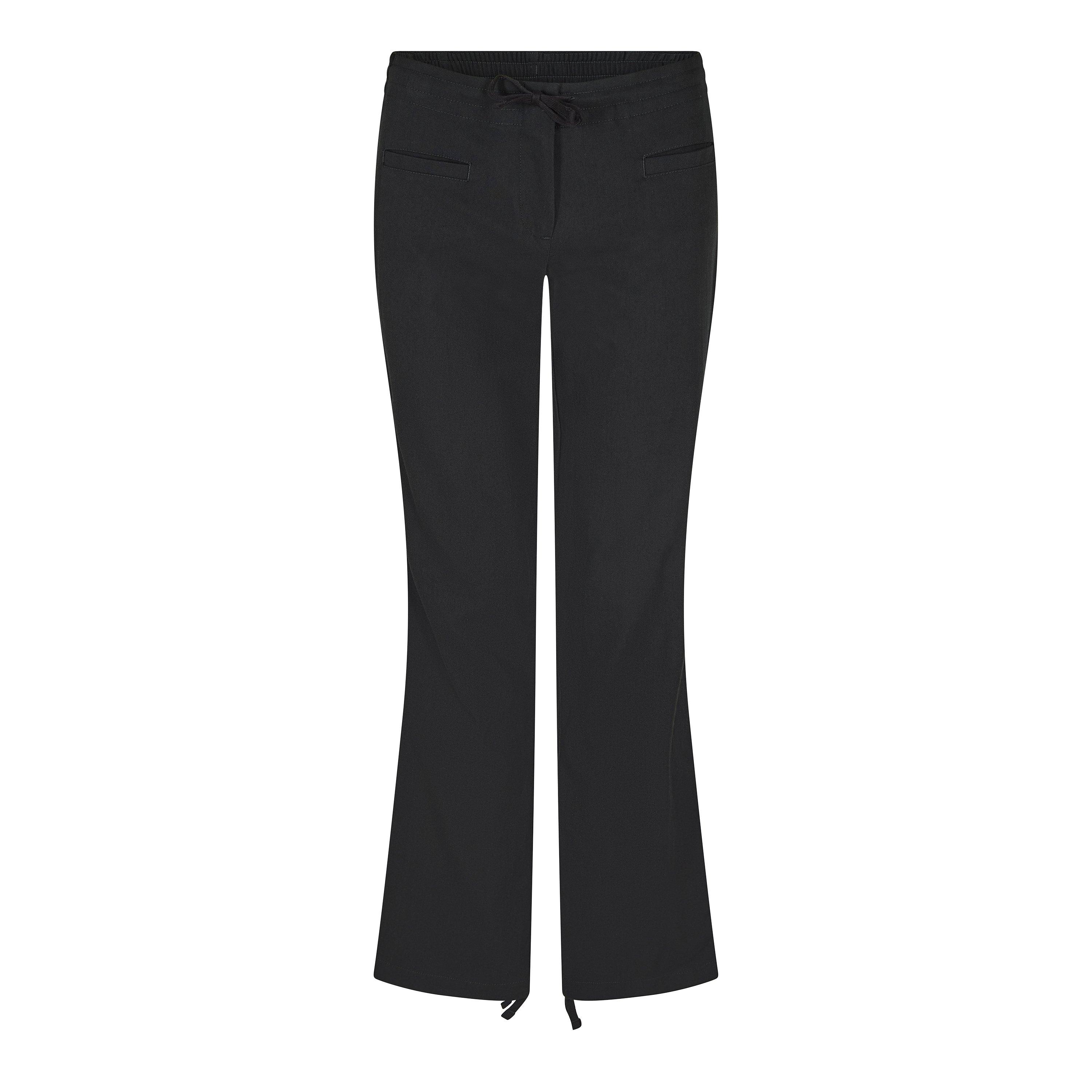Black - Puma - Woven Dress Pants Womens - 1