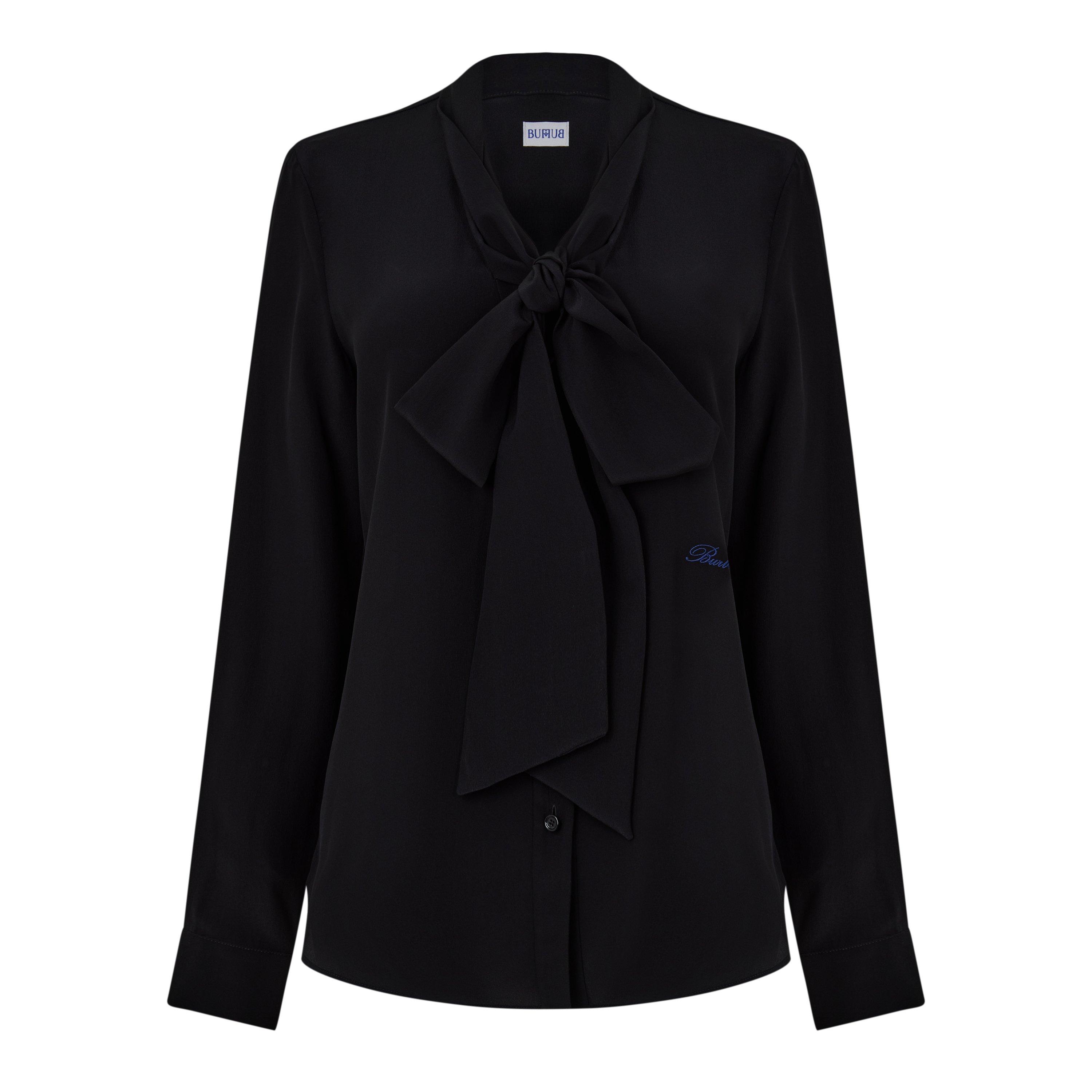 Black - Burberry - Burb Rhiannon Blouse Ld63 - 1