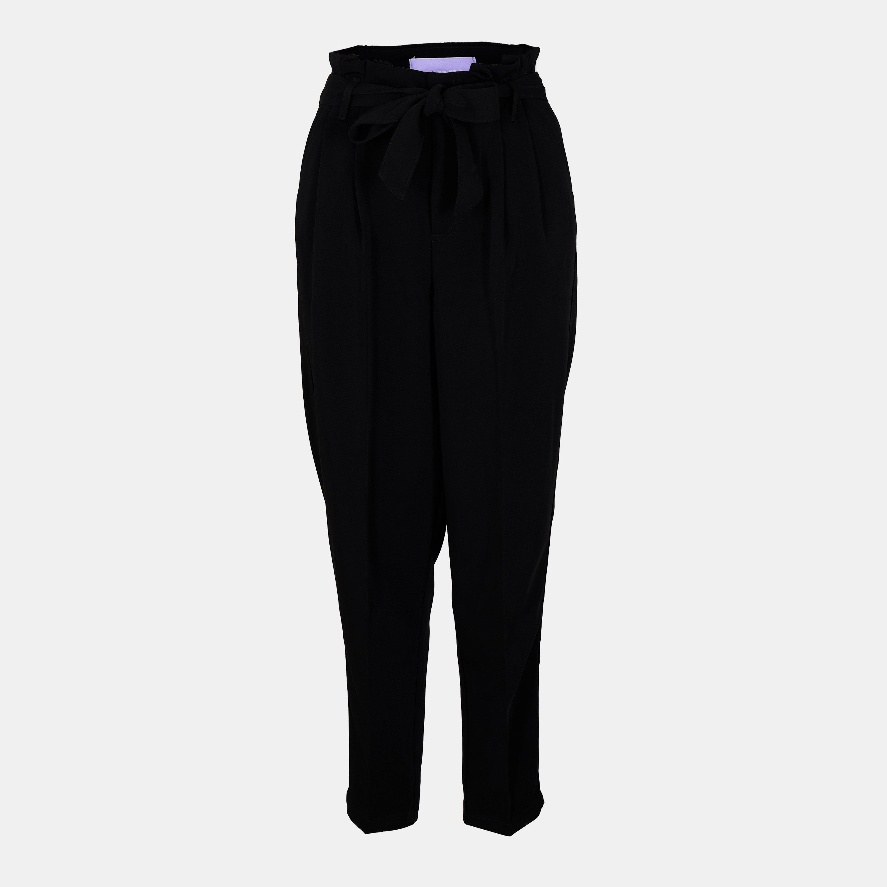 Jjxx Women's Straight Leg Trousers - Black - 8 (XS)