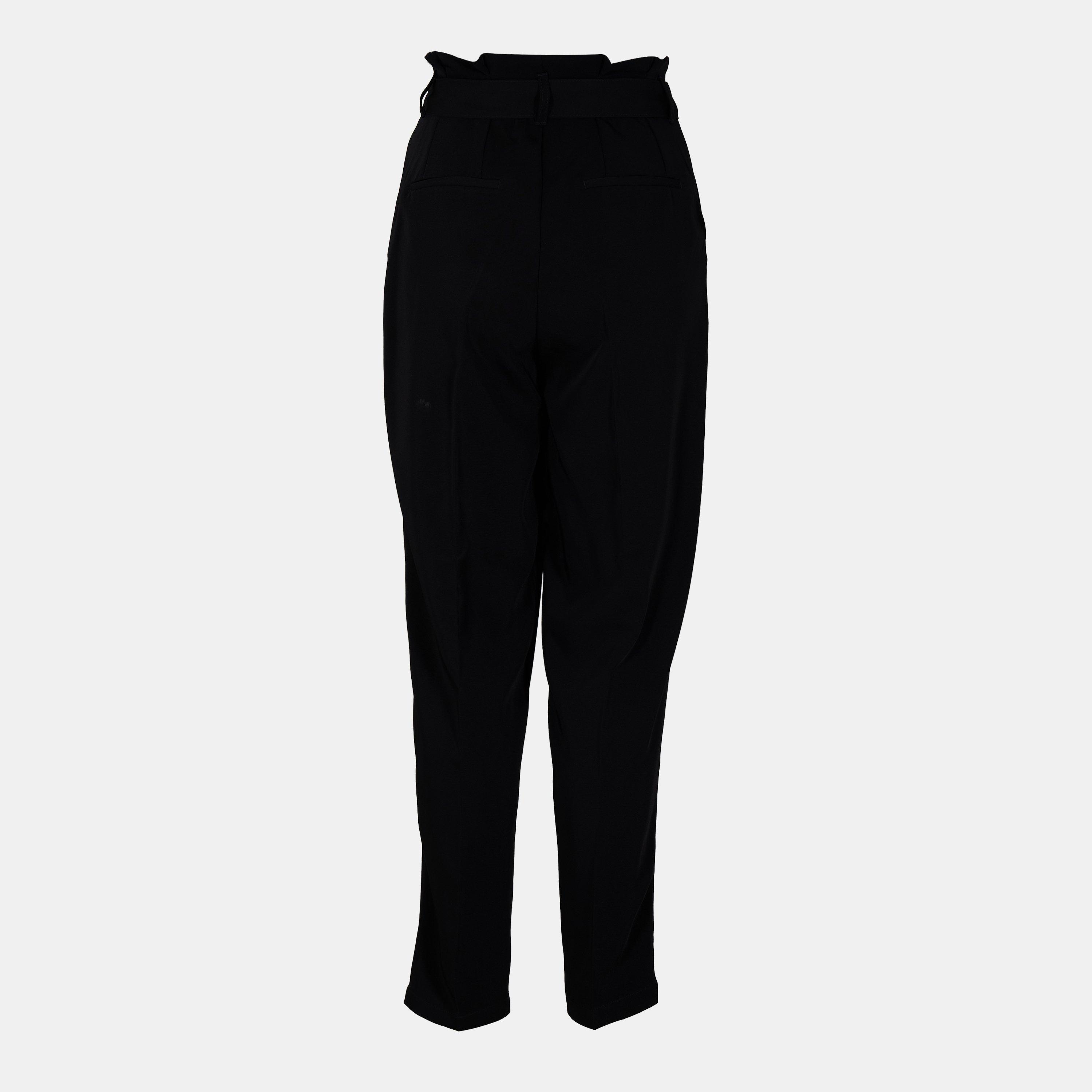 Black - JJXX - Straight Leg Trousers - 2