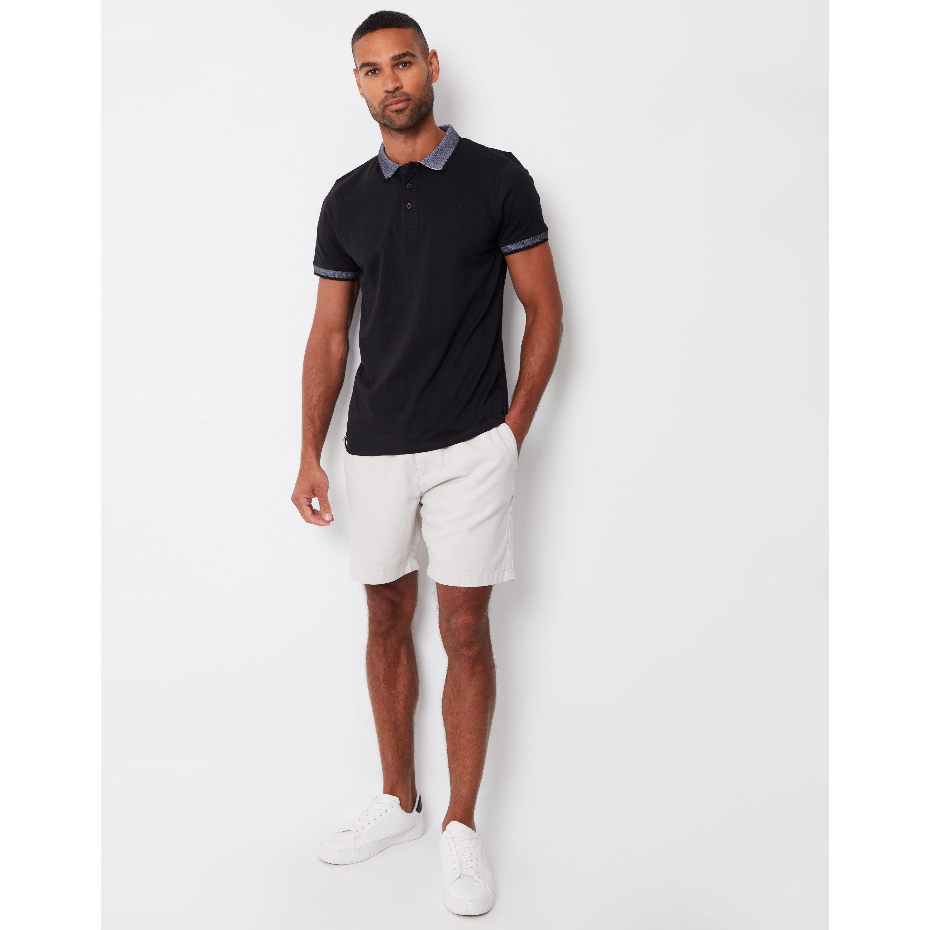 Black - Threadbare - TB Shandy Short-Sleeve Polo Shirt - 2