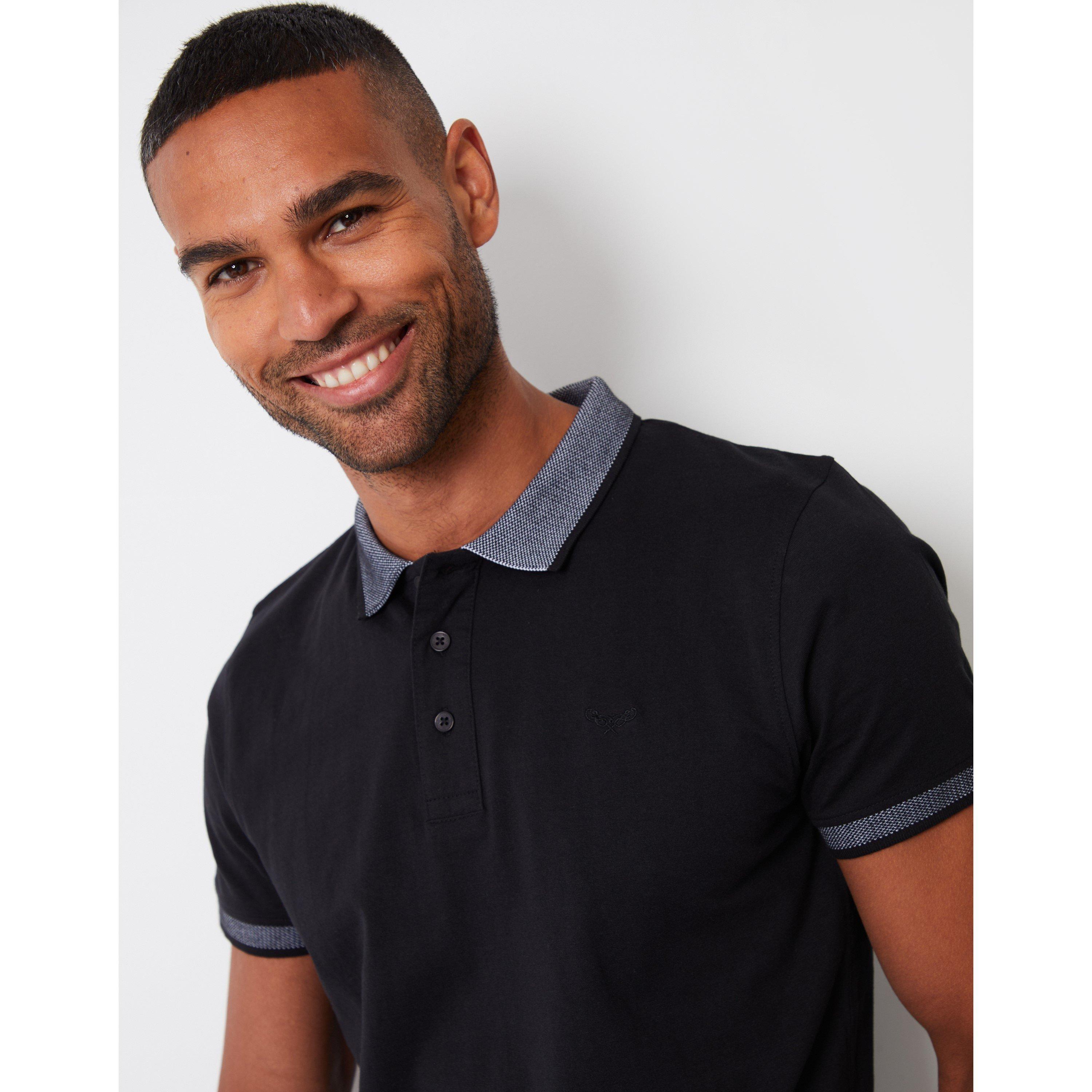 Black - Threadbare - TB Shandy Short-Sleeve Polo Shirt - 4