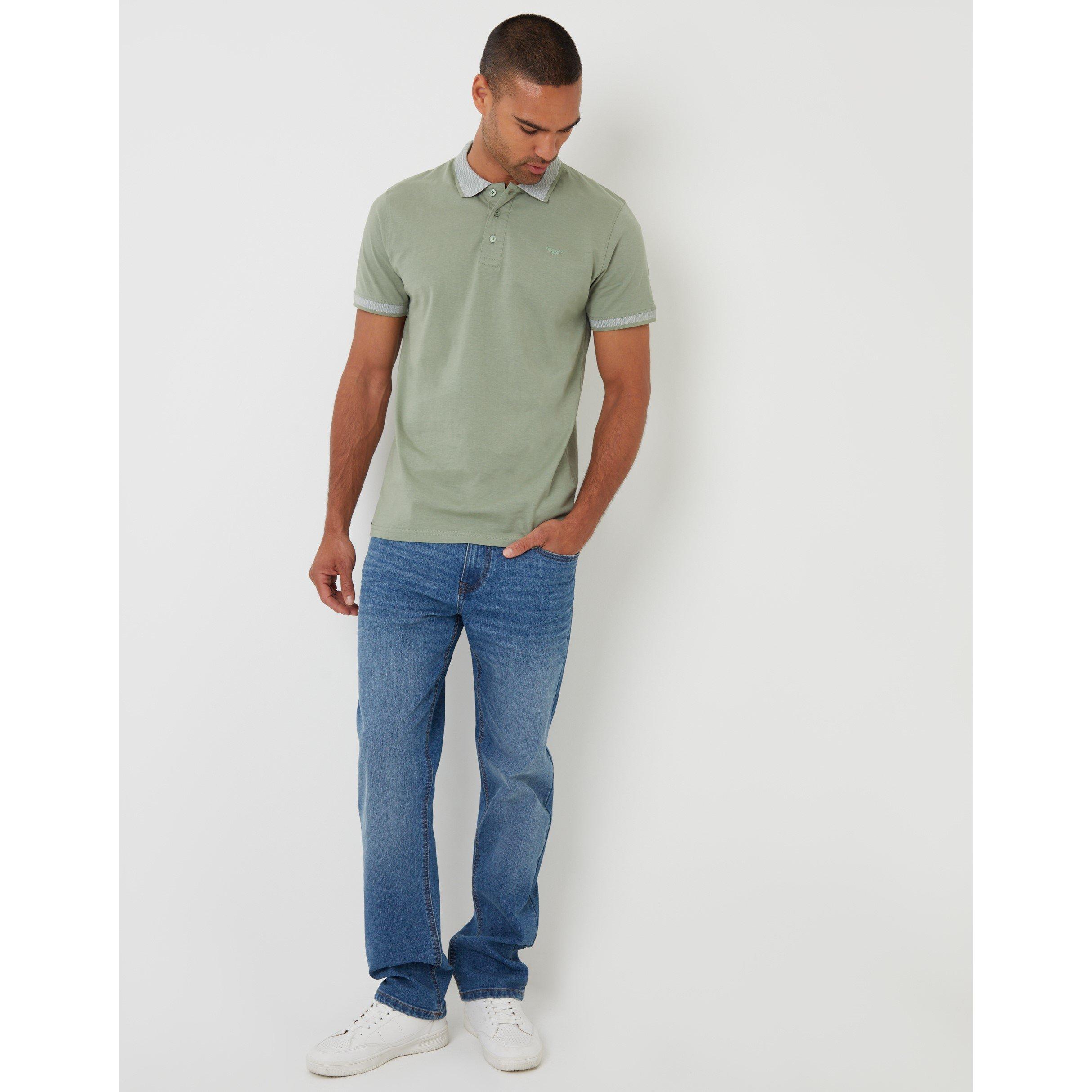 Sage - Threadbare - Men's TB Shandy Short-Sleeve Polo Shirt - 2