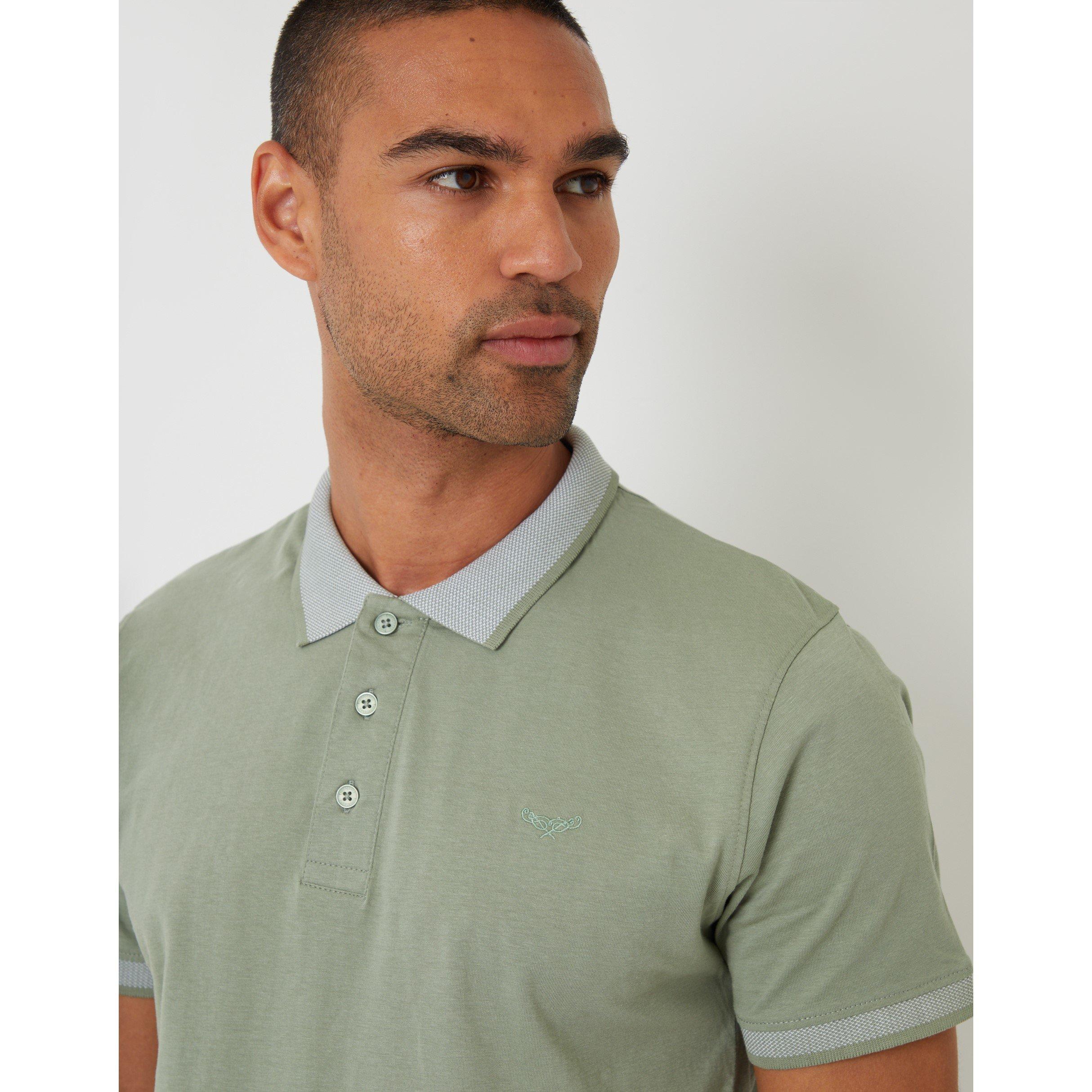 Sage - Threadbare - Men's TB Shandy Short-Sleeve Polo Shirt - 4