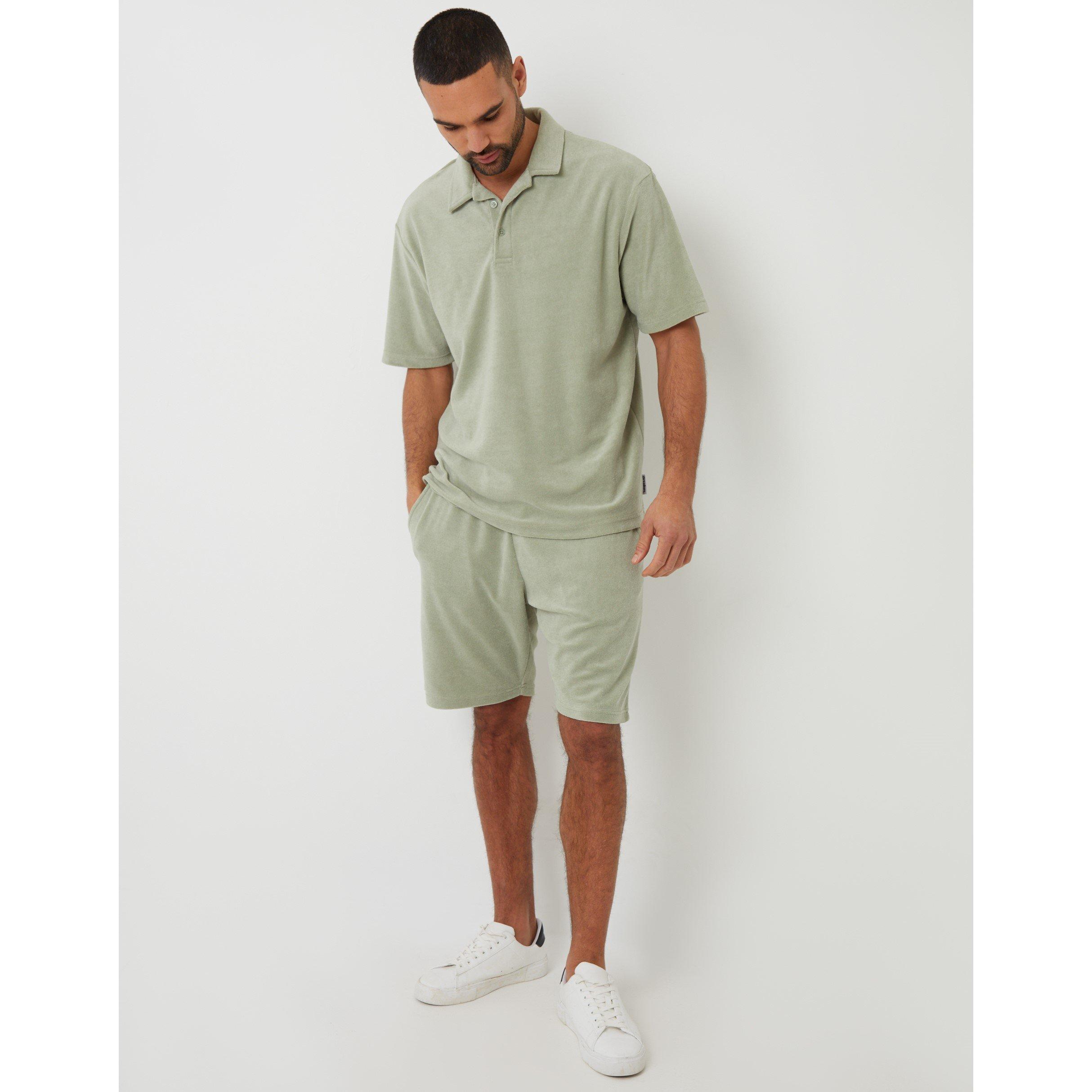 Sage - Threadbare - Men's Comrie Short-Sleeve Polo Shirt - 2
