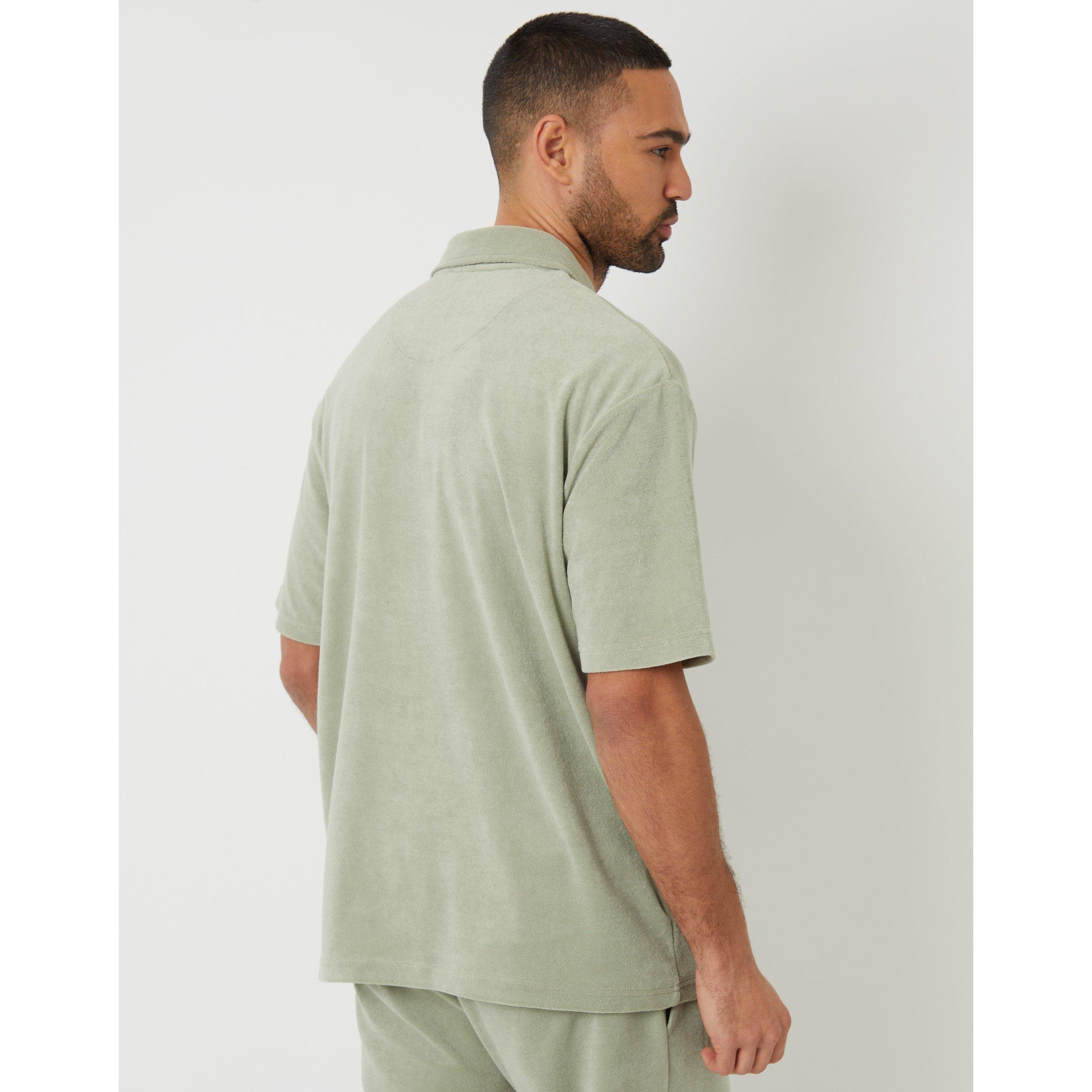 Sage - Threadbare - Men's Comrie Short-Sleeve Polo Shirt - 3