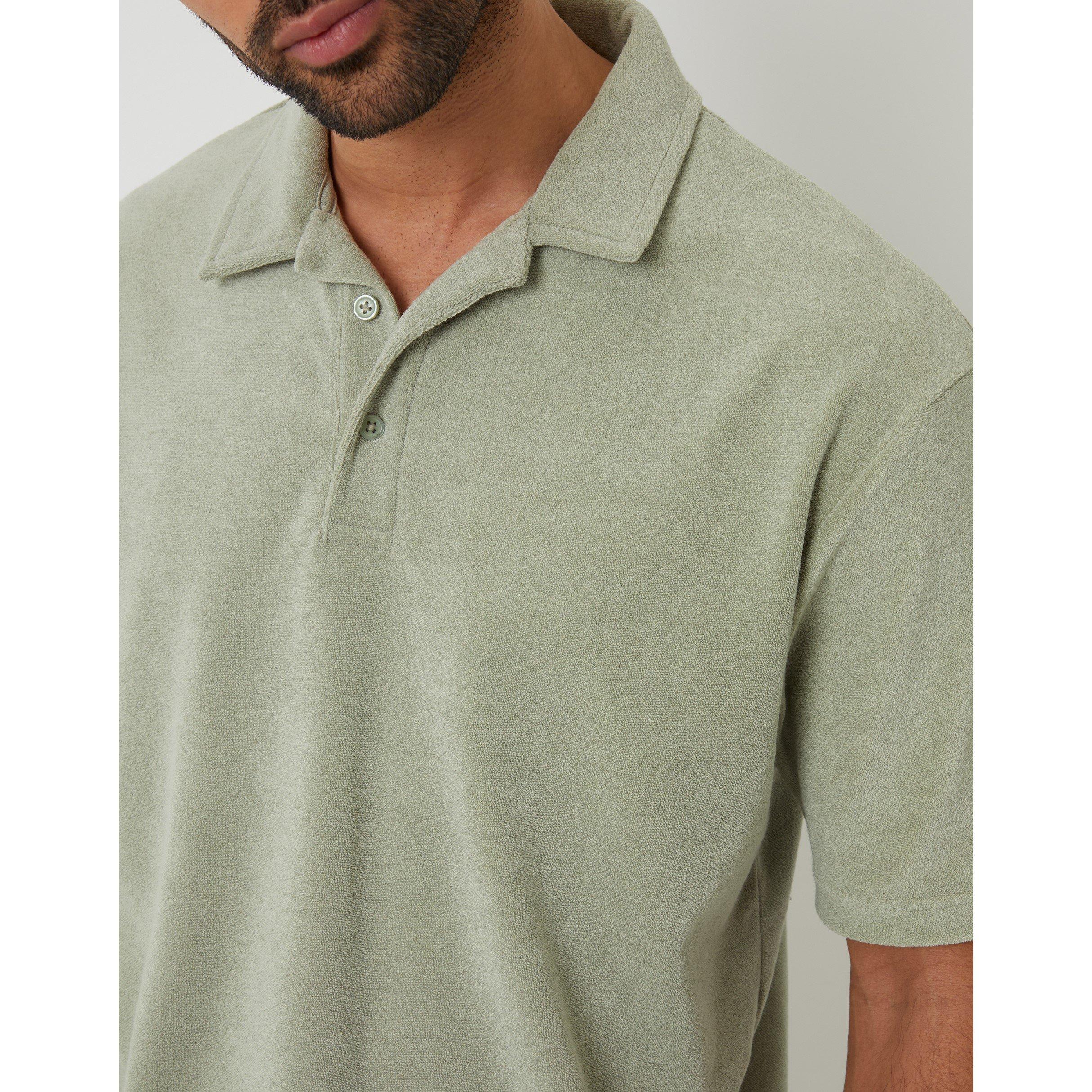 Sage - Threadbare - Men's Comrie Short-Sleeve Polo Shirt - 4