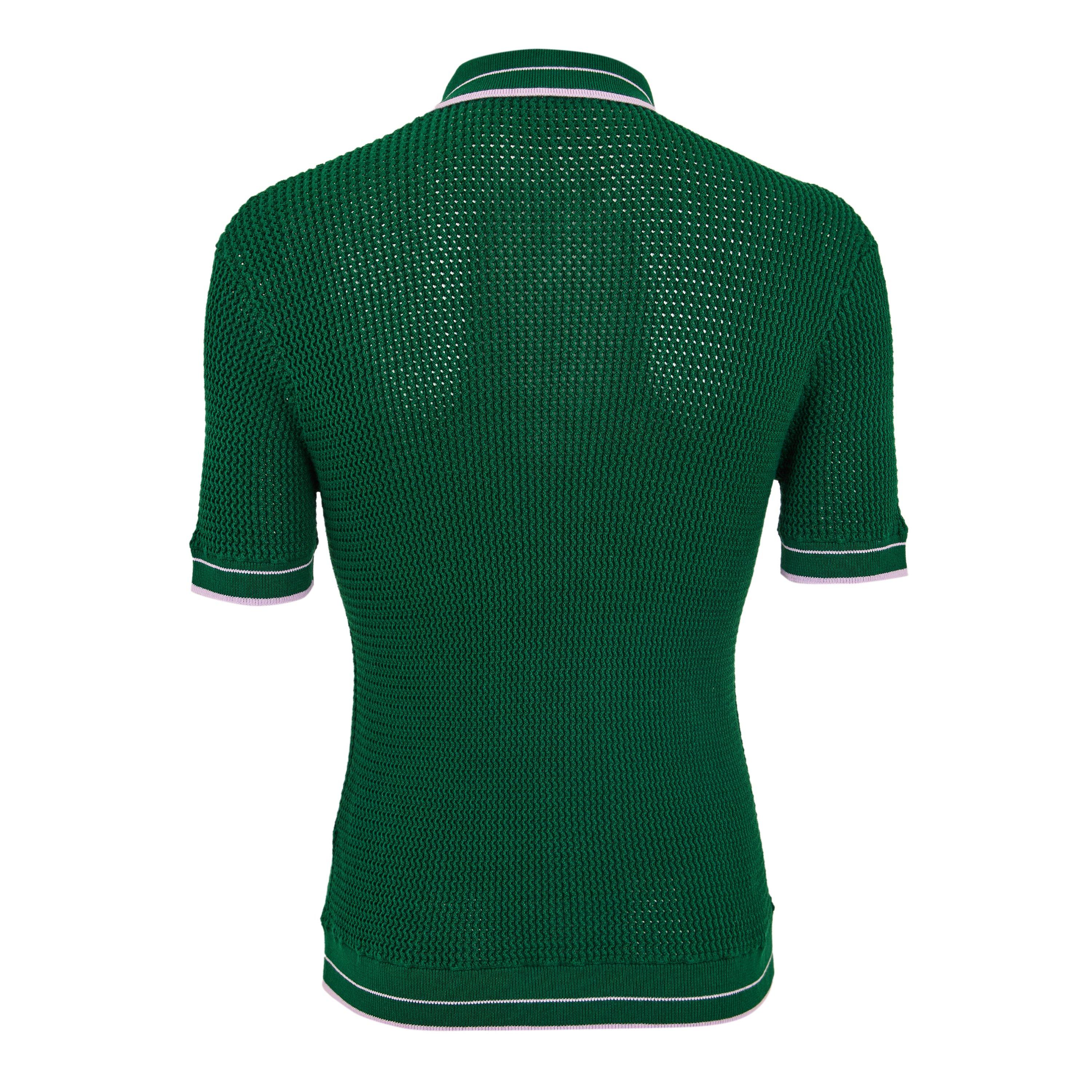 Green - Casablanca - Men's Short Sleeve Polo Shirt - 2