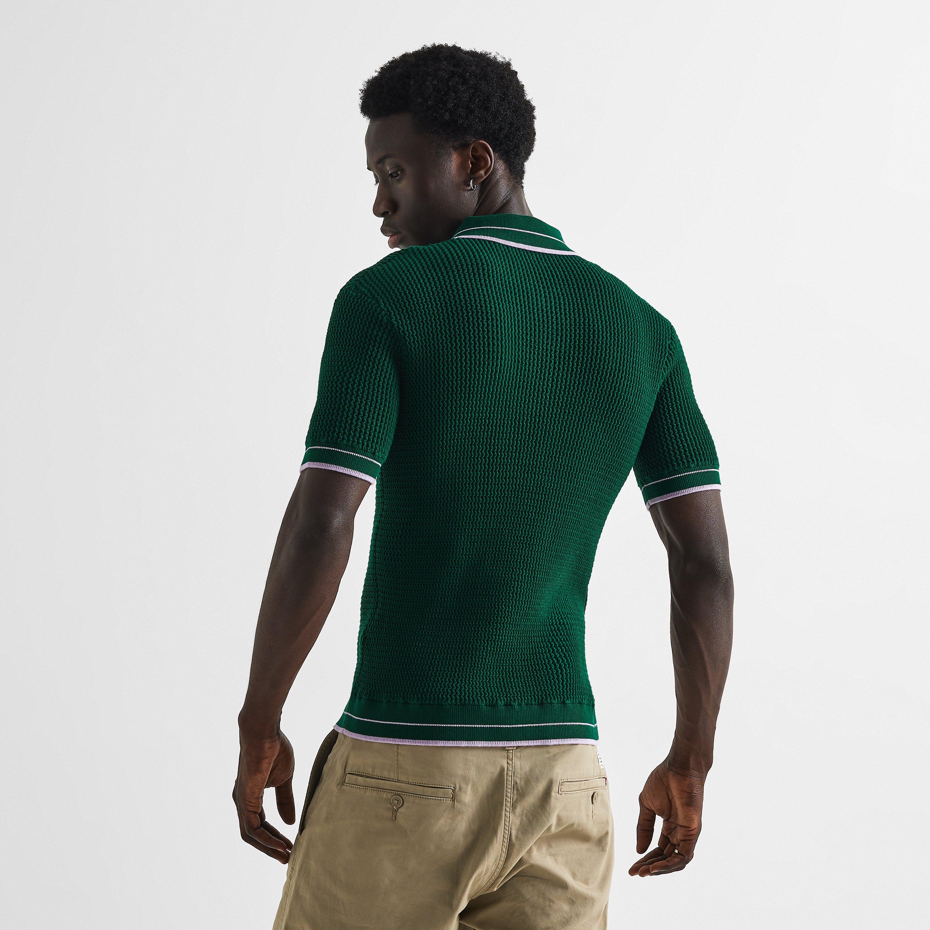 Green - Casablanca - Men's Short Sleeve Polo Shirt - 4