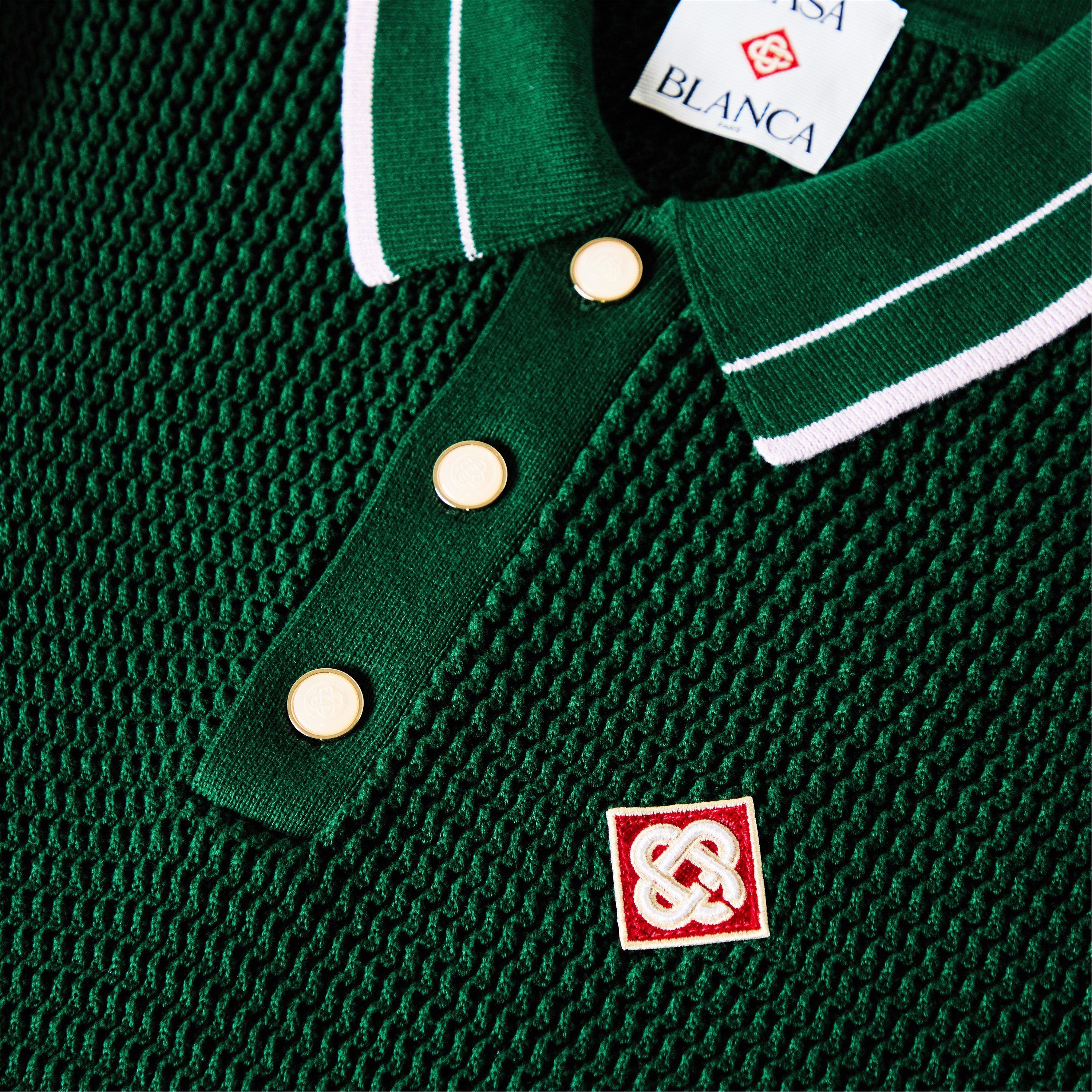 Green - Casablanca - Men's Short Sleeve Polo Shirt - 5