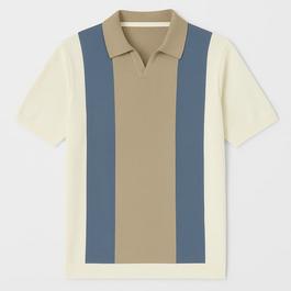 Firetrap Colourblock Sweater Polo