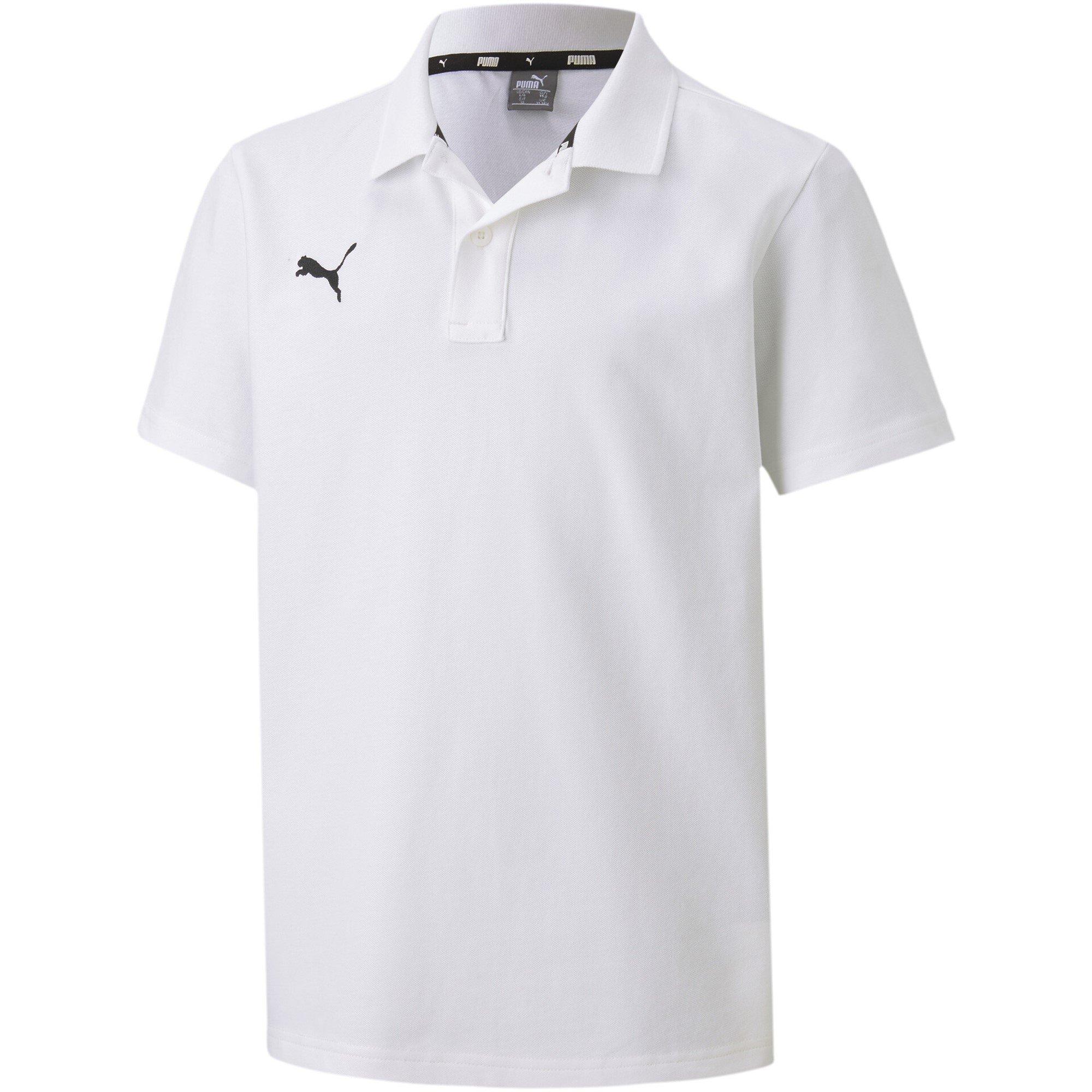 White - Puma - Teamgoal 23 Short-Sleeve Polo Shirt - 1