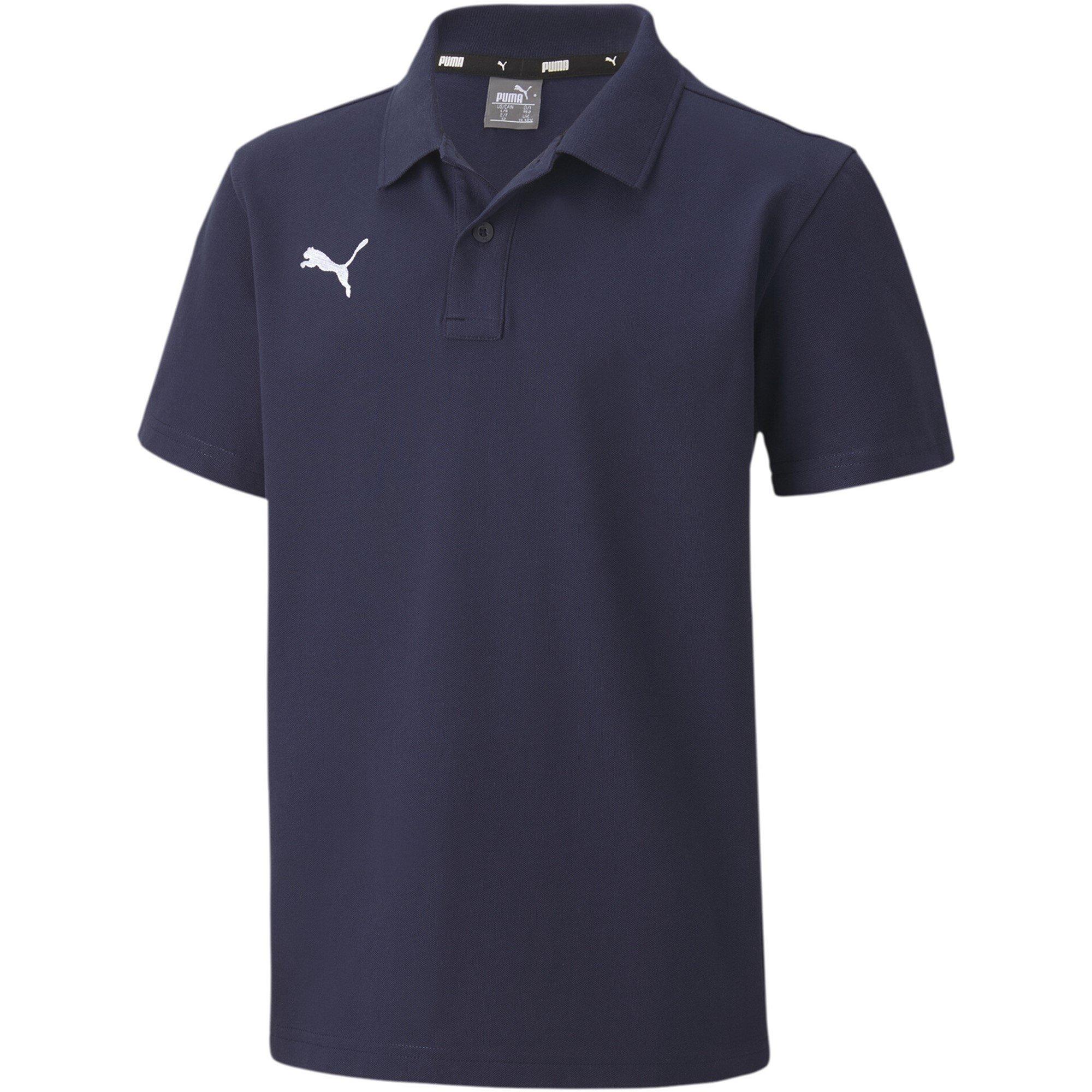 Puma Boys Teamgoal 23 Short-Sleeve Polo Shirt - Peacoat - 9-10 (M)