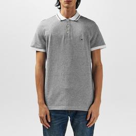 Tommy Hilfiger PRETWIST MOULINE TIPPED POLO