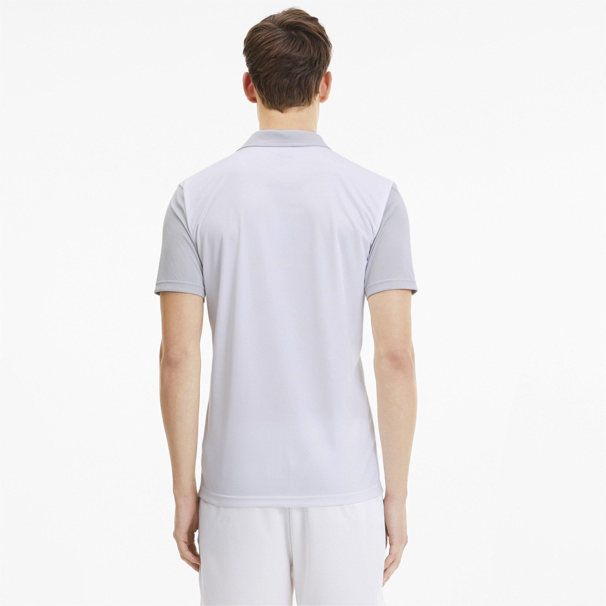 White/Grey - Puma - Men's Teamgoal 23 Sideline Short-Sleeve Polo Shirt - 4