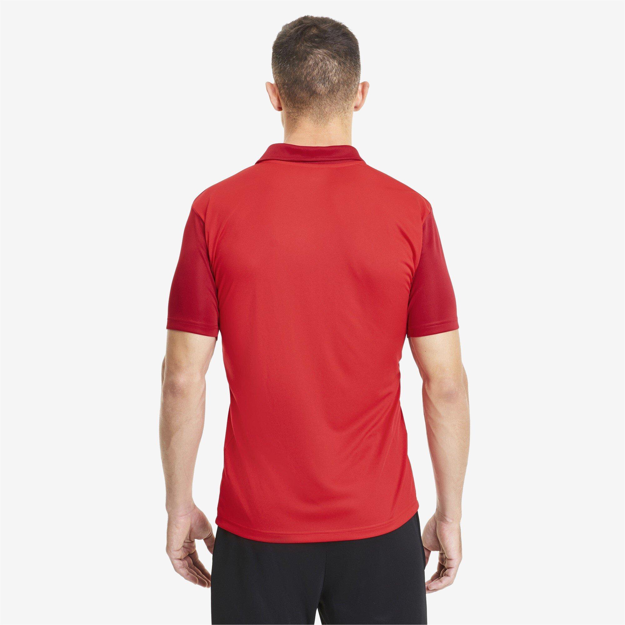 Red/Chi - Puma - Teamgoal 23 Sideline Short-Sleeve Polo Shirt - 4