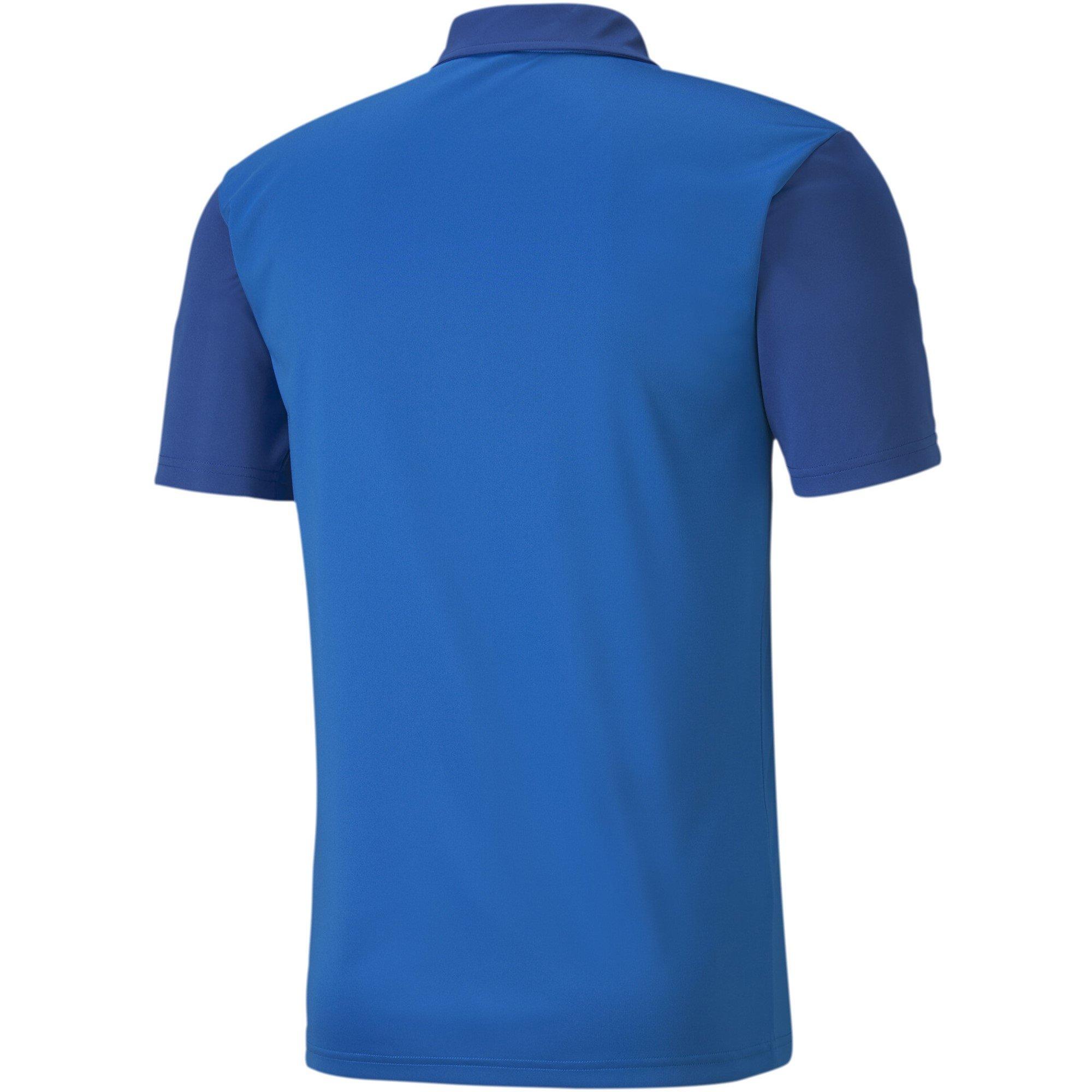 Blue - Puma - Men's Teamgoal 23 Sideline Short-Sleeve Polo Shirt - 2