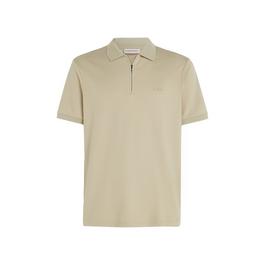 Calvin Klein Lifestyle Welt Zip Polo Shirt