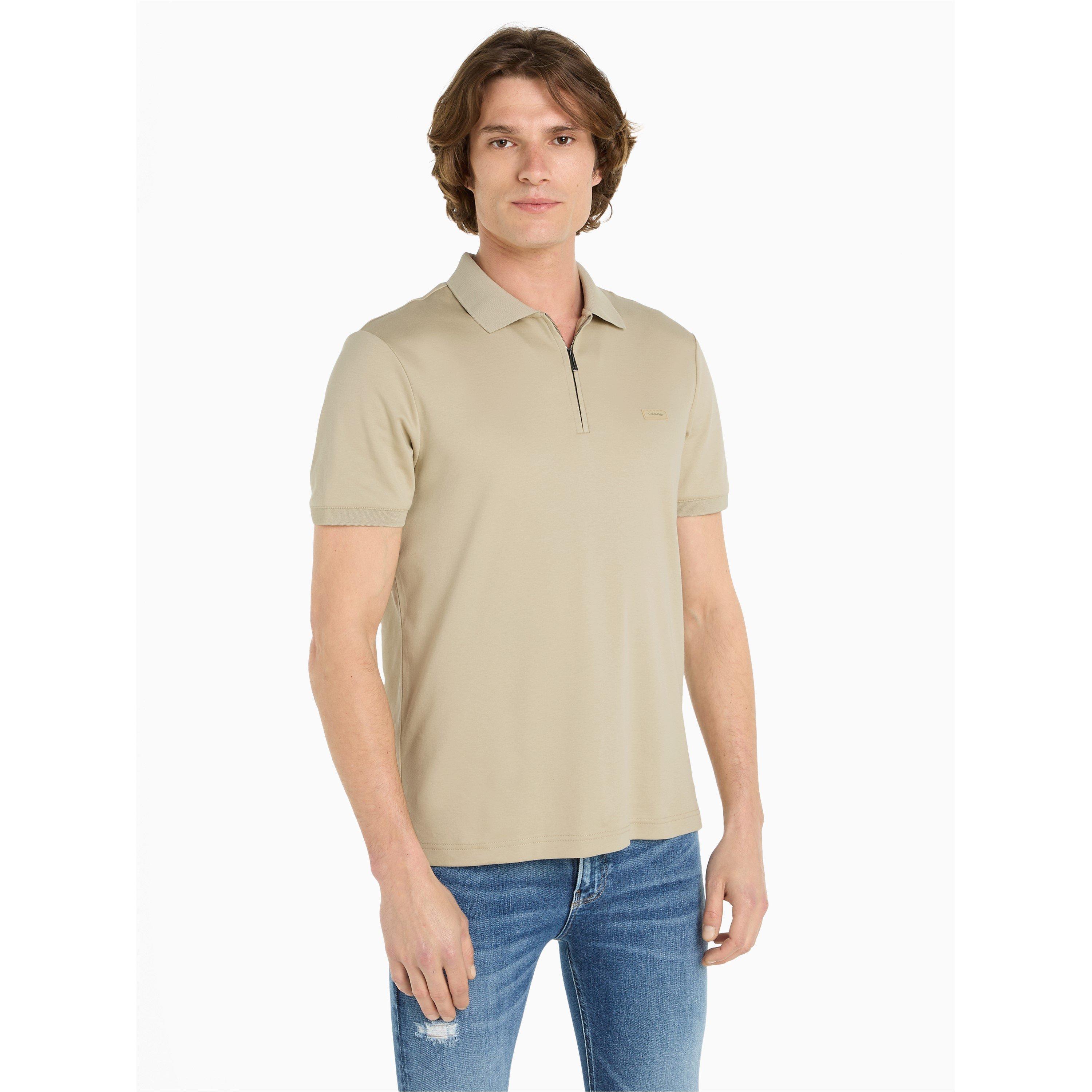 Eucalyptus - Calvin Klein - Welt Zip Polo Shirt - 2