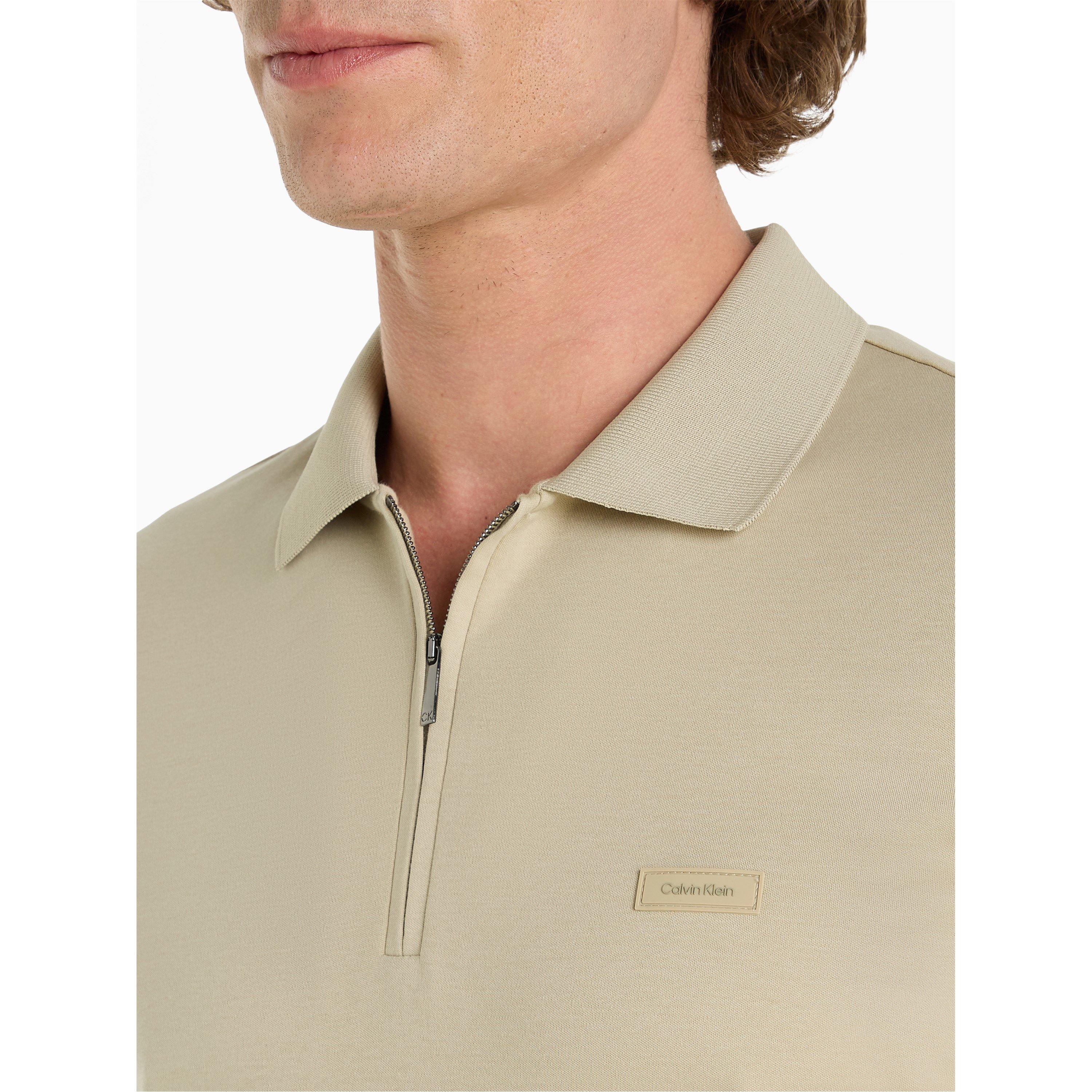 Eucalyptus - Calvin Klein - Welt Zip Polo Shirt - 3