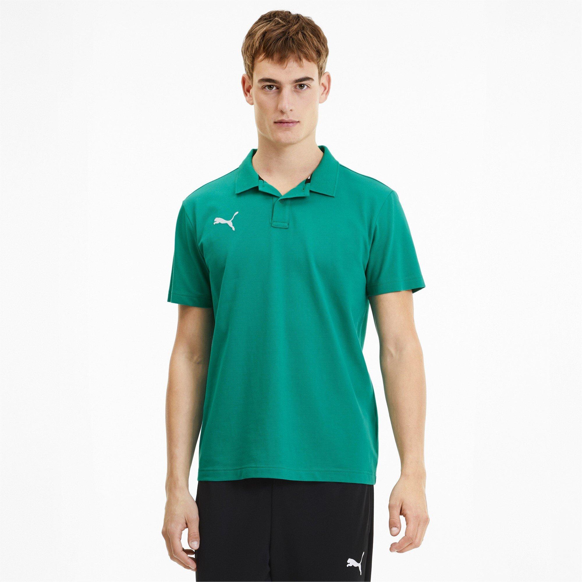 Pepper Green - Puma - Teamgoal Short-Sleeve Polo Shirt - 3