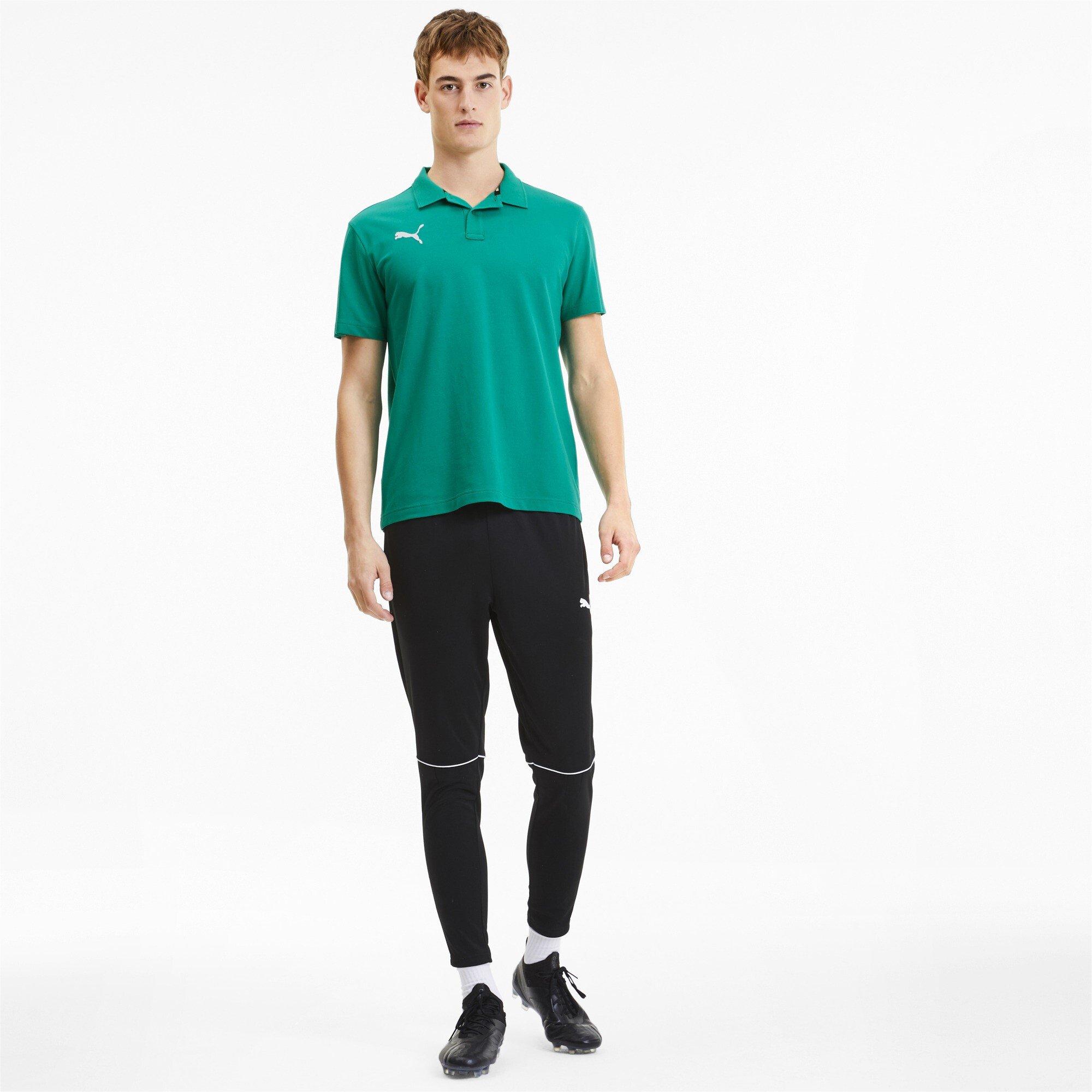 Pepper Green - Puma - Teamgoal Short-Sleeve Polo Shirt - 5