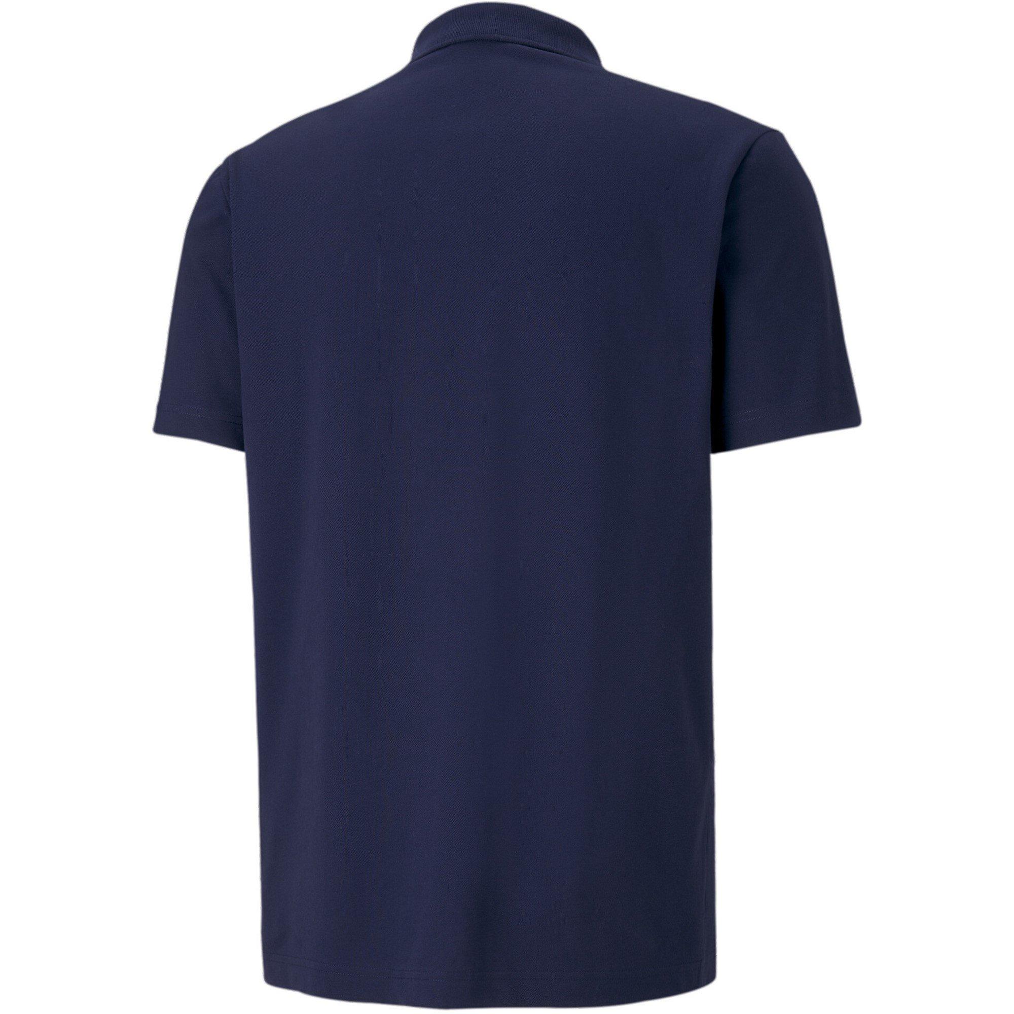 Peacoat - Puma - Men's Teamgoal Short-Sleeve Polo Shirt - 2