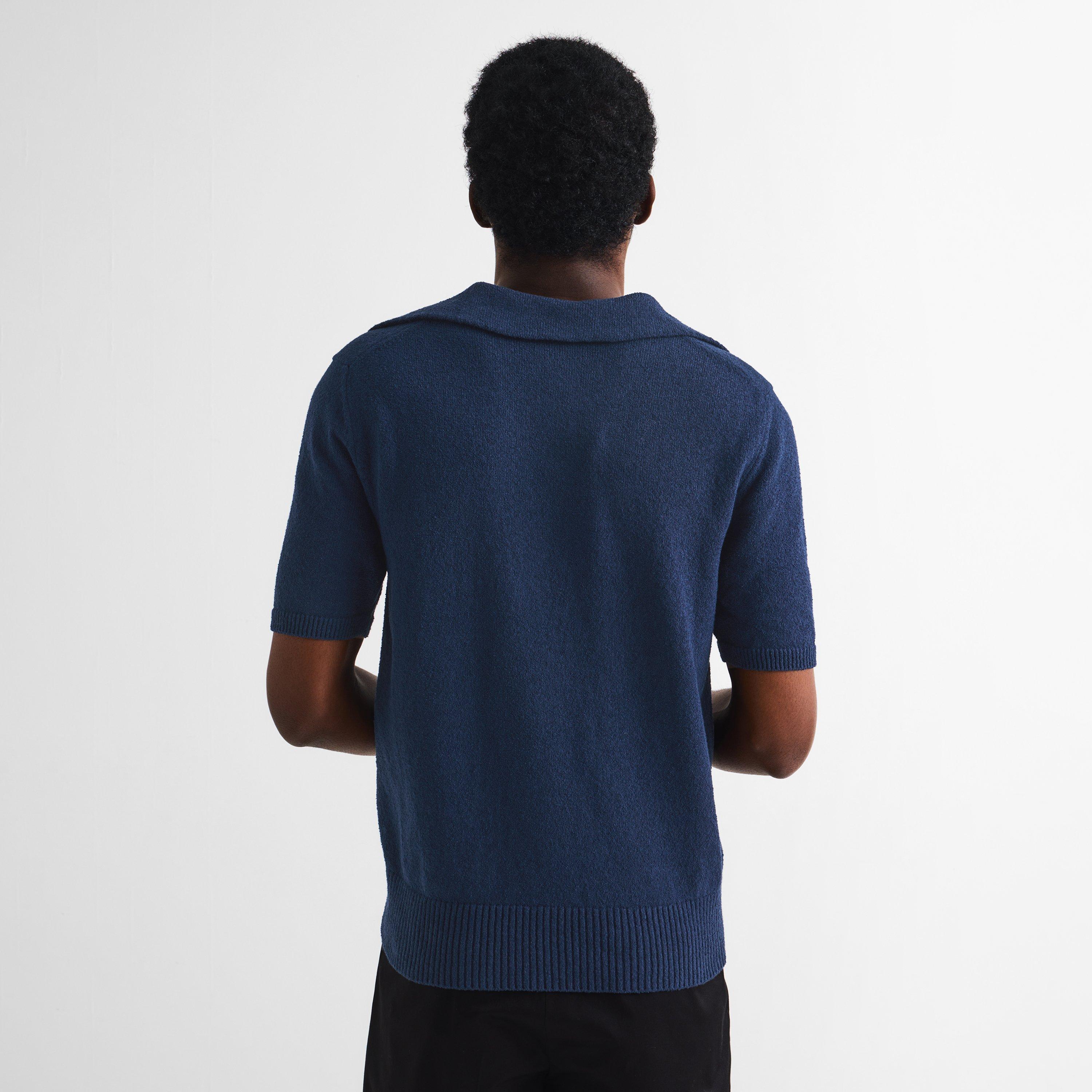 Blue - Dolce and Gabbana - DG Towel Polo Shirt Sn62 - 4