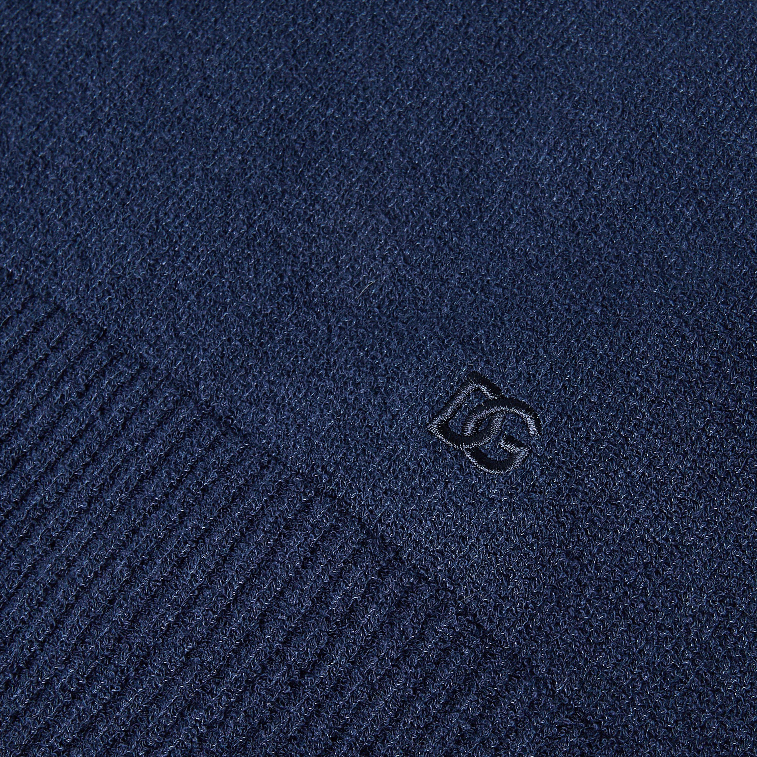 Blue - Dolce and Gabbana - DG Towel Polo Shirt Sn62 - 5