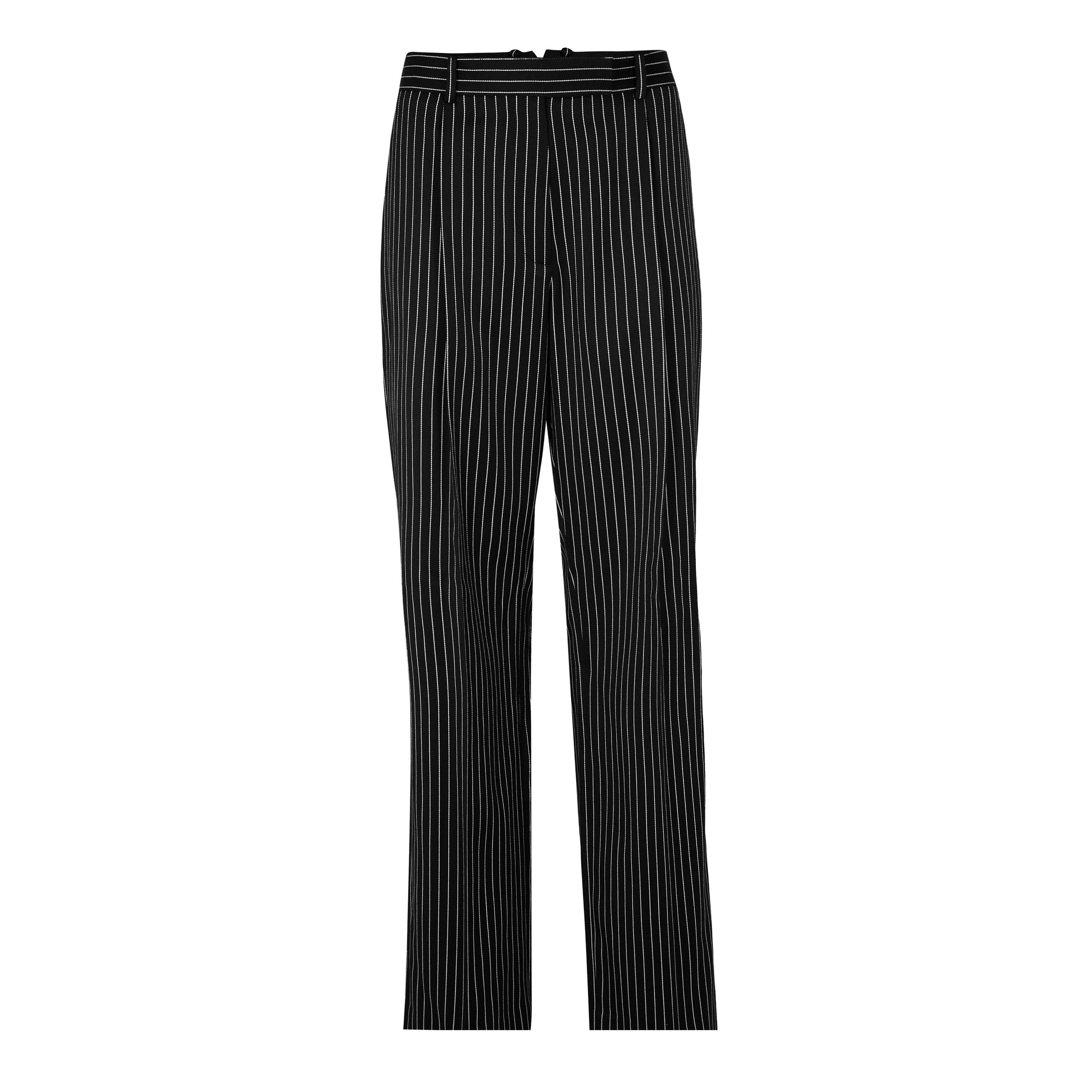 Black Ecru - Tom Ford - Women's Straight Leg Trousers - 1