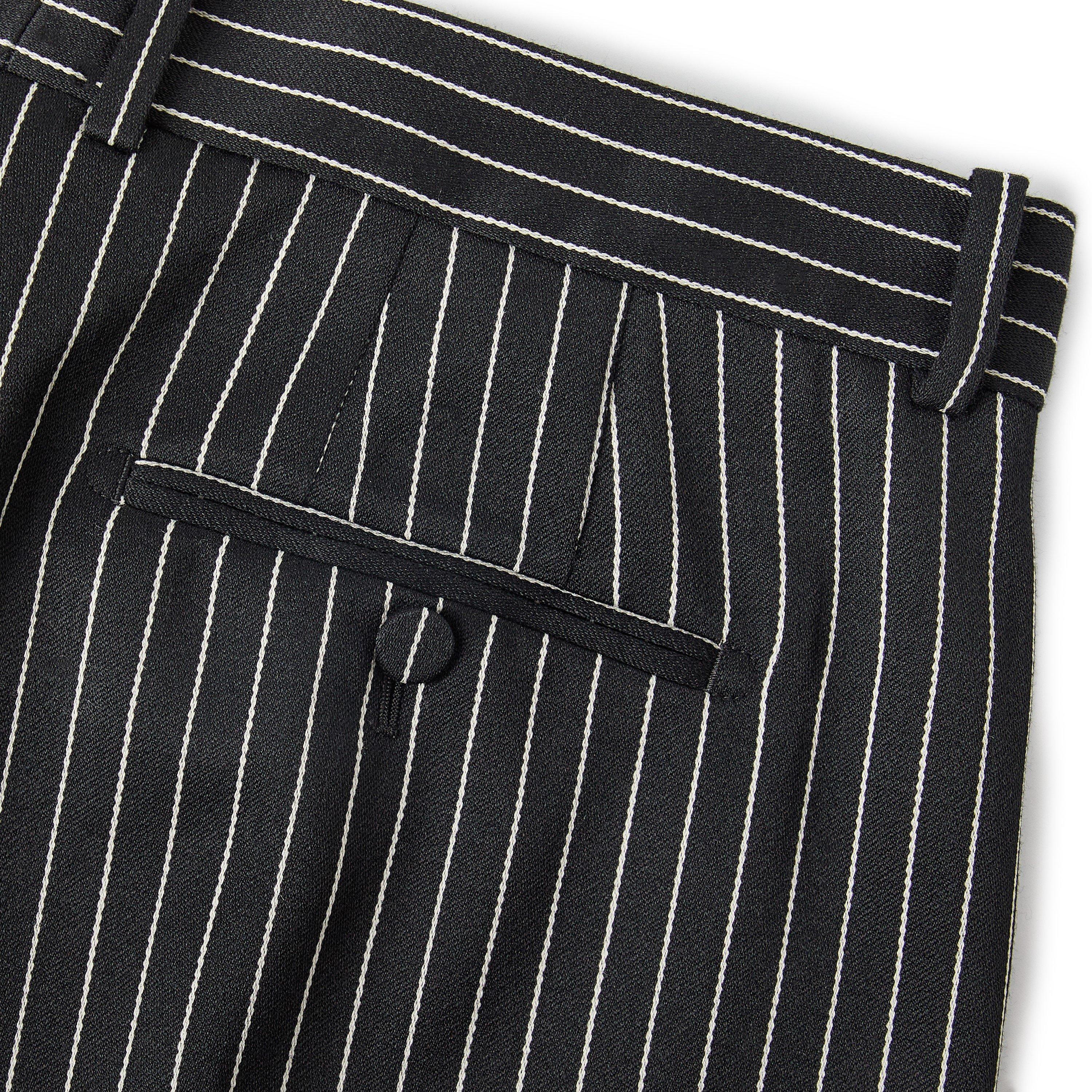 Black Ecru - Tom Ford - Women's Straight Leg Trousers - 5