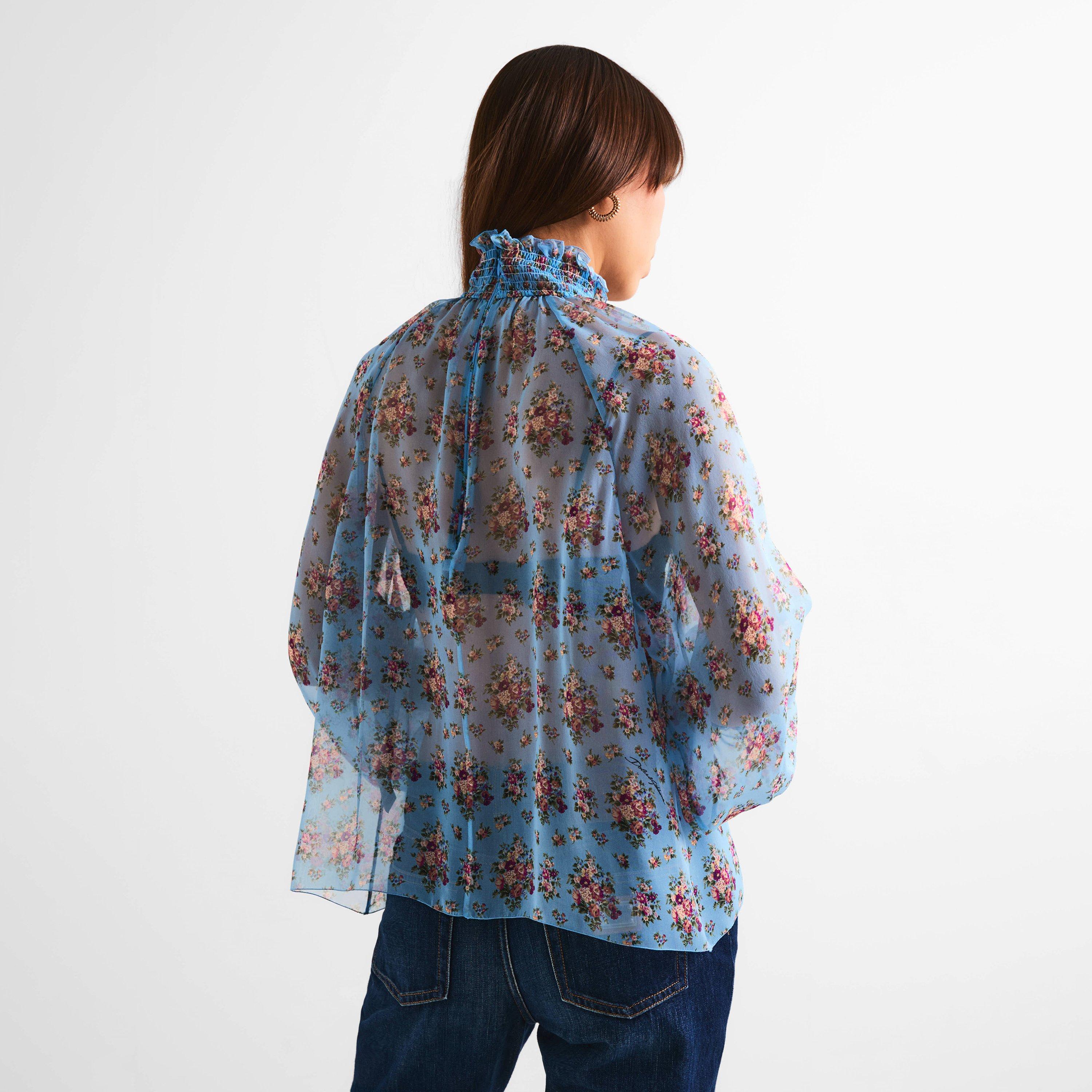 Mazzolini - Dolce and Gabbana - DG Floral Blouse Ld61 - 4