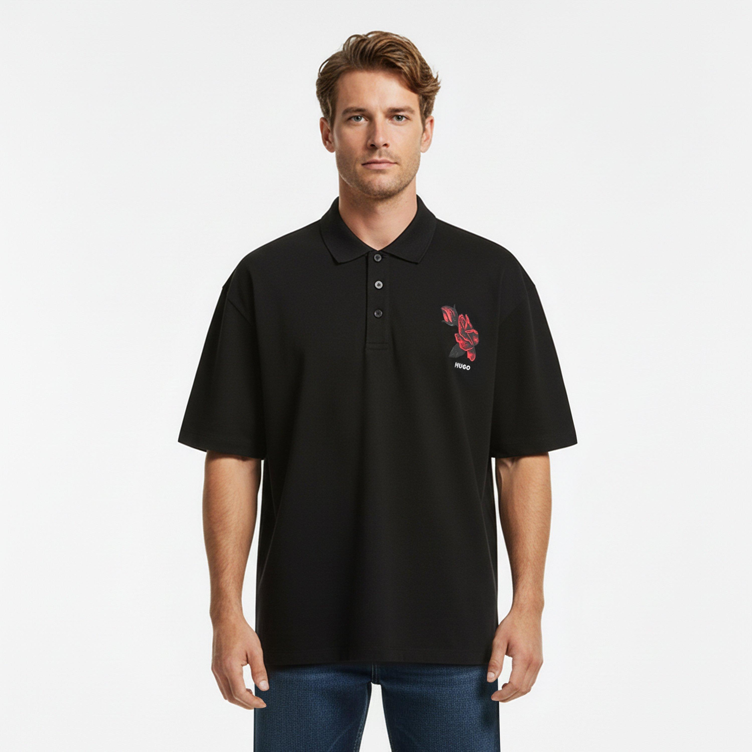 Black 001 - Hugo - Hugo Dardigo Polo Sn63 - 3