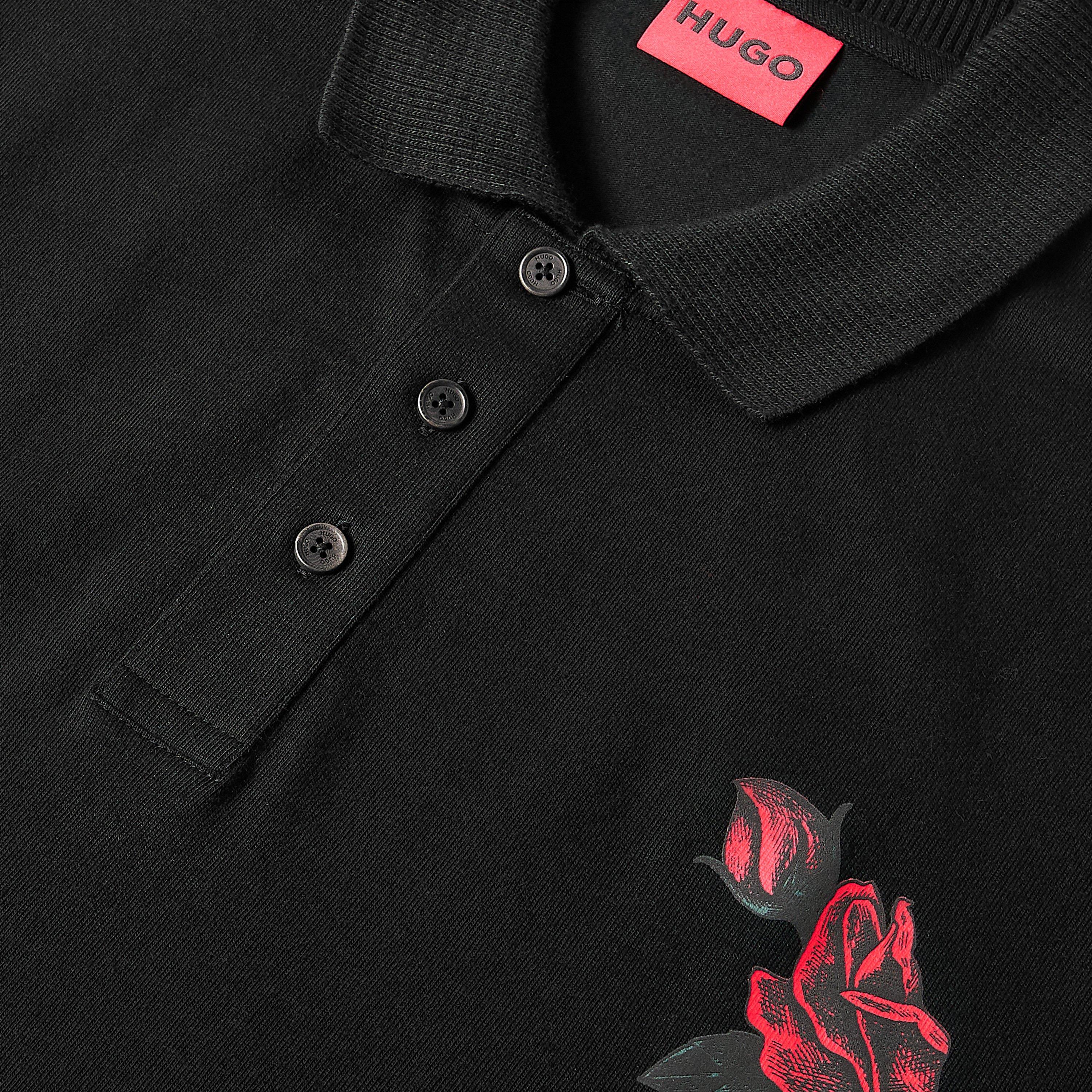 Black 001 - Hugo - Hugo Dardigo Polo Sn63 - 5