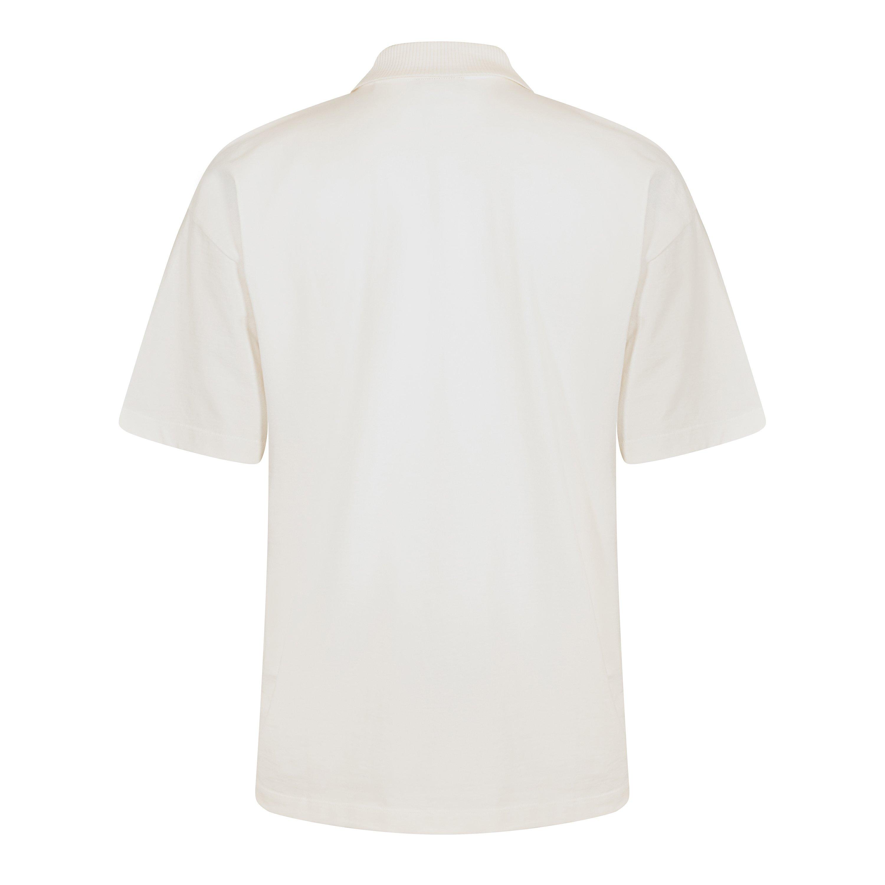 White 102 - Hugo - Mens HUGO Dardigo Short Sleeve Polo Shirt with Artwork Detail - 2