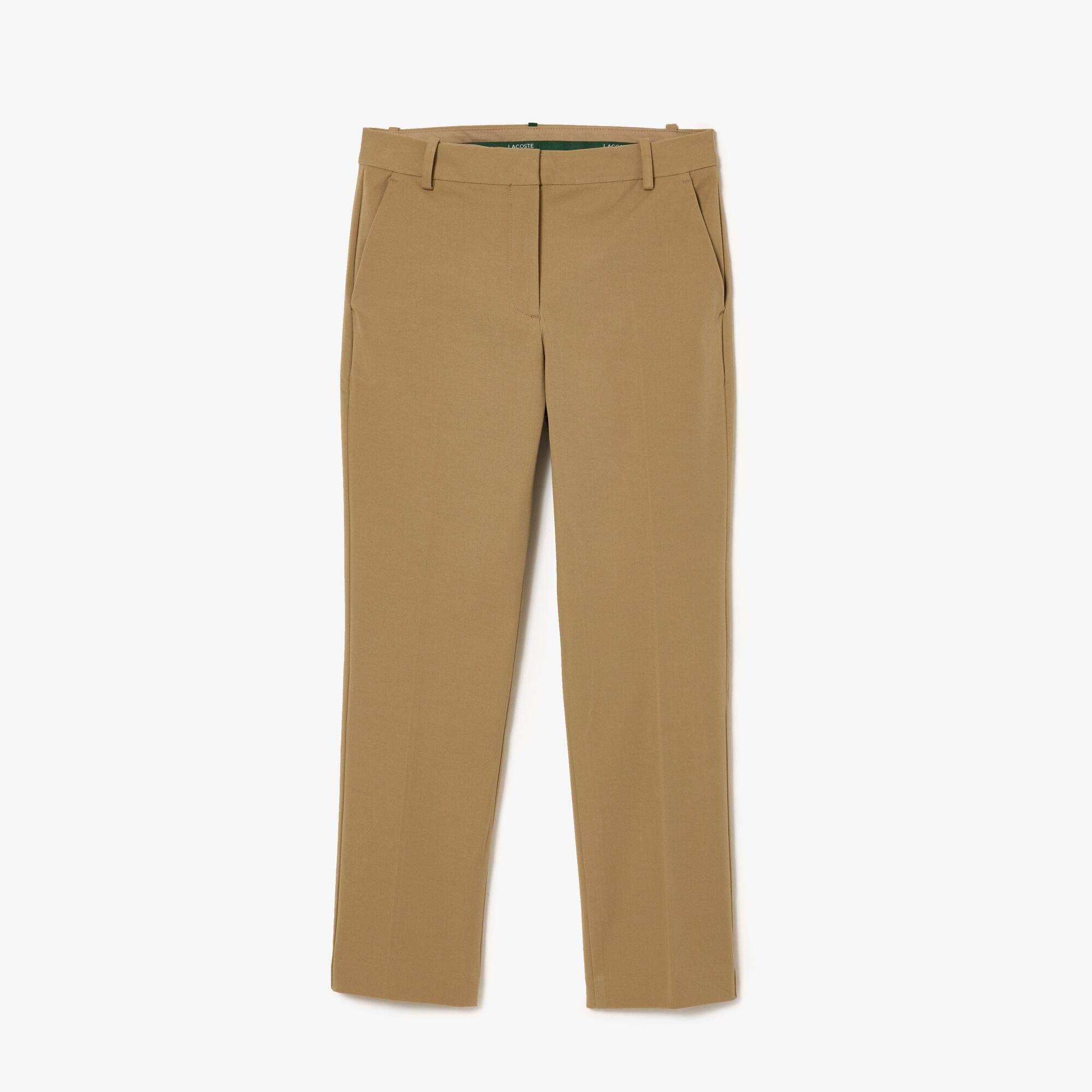 Lacoste Women's Straight Leg Trousers - Lion - 14 (42)