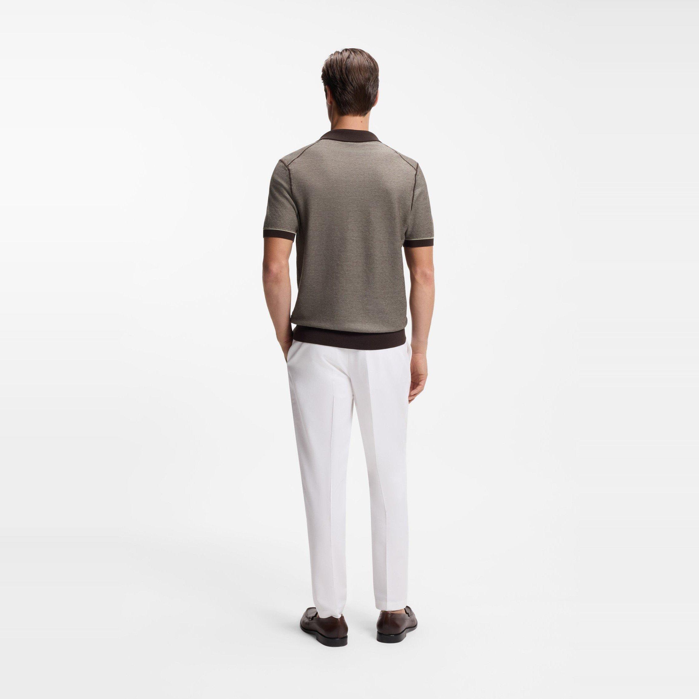 Dark Brown 207 - Boss - Men's Short Sleeve Polo Shirt - 3