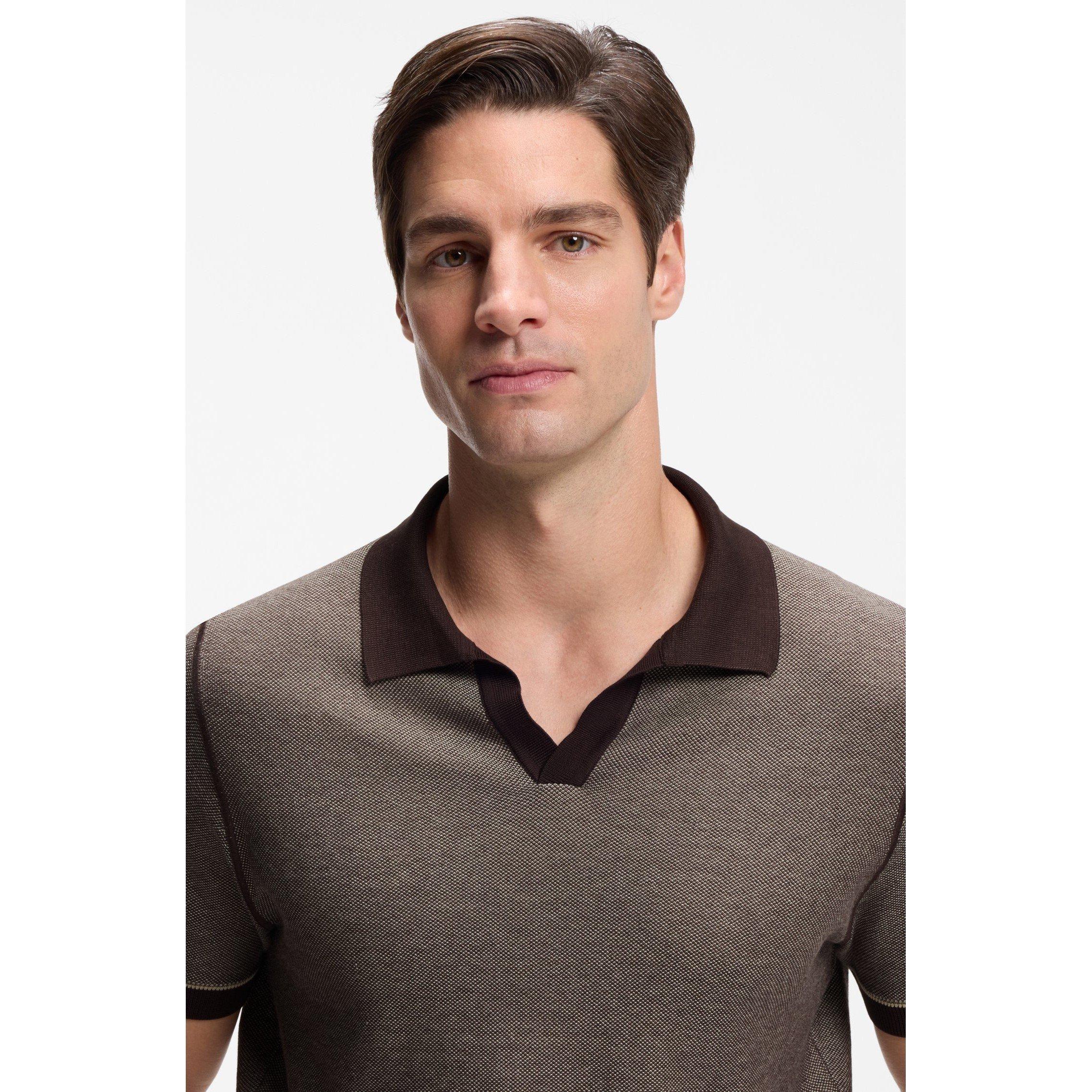 Dark Brown 207 - Boss - Men's Short Sleeve Polo Shirt - 4