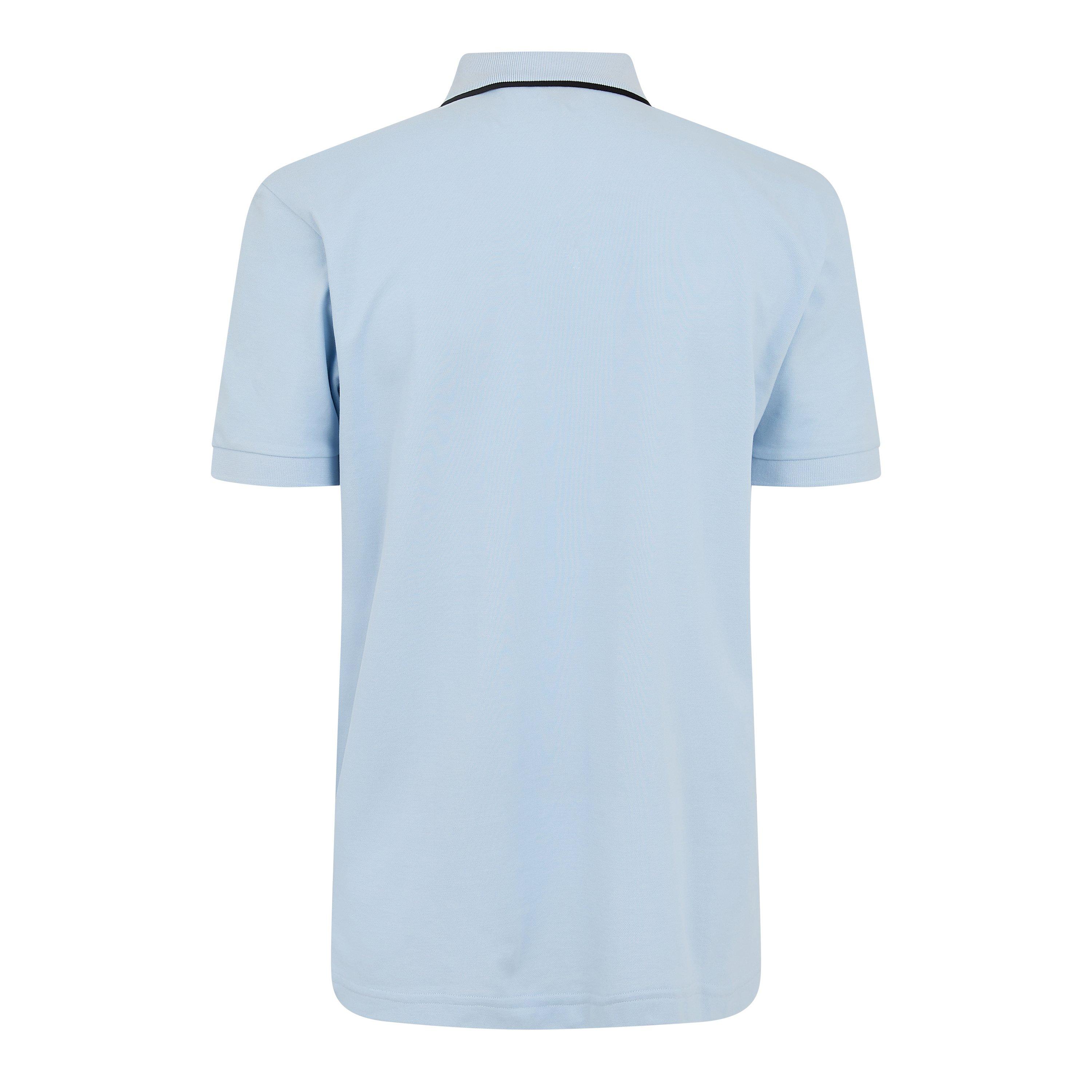 Open Blue 460 - Boss - Mens BOSS GREEN Short Sleeve Zip Polo Shirt (Philix) - 2