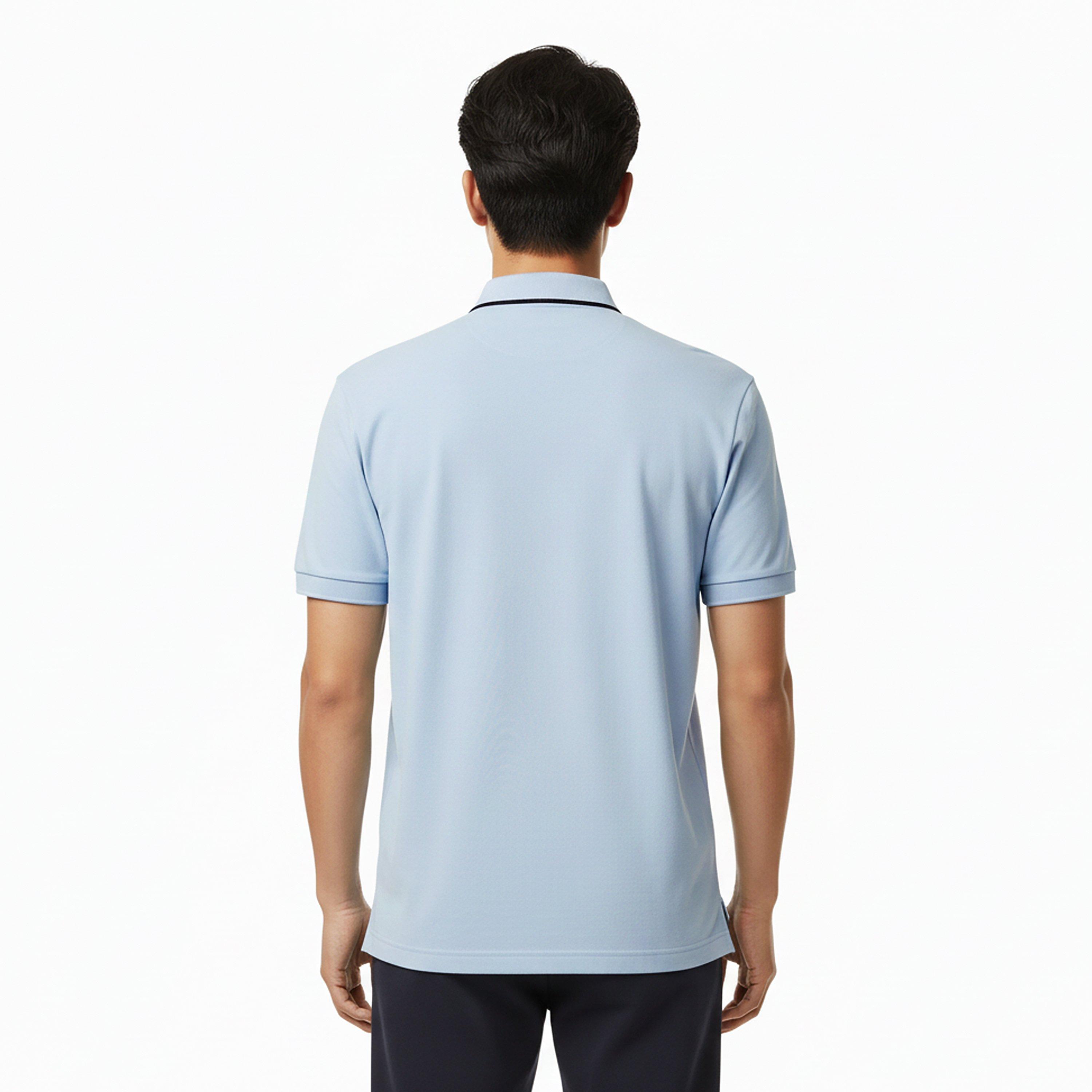 Open Blue 460 - Boss - Mens BOSS GREEN Short Sleeve Zip Polo Shirt (Philix) - 4