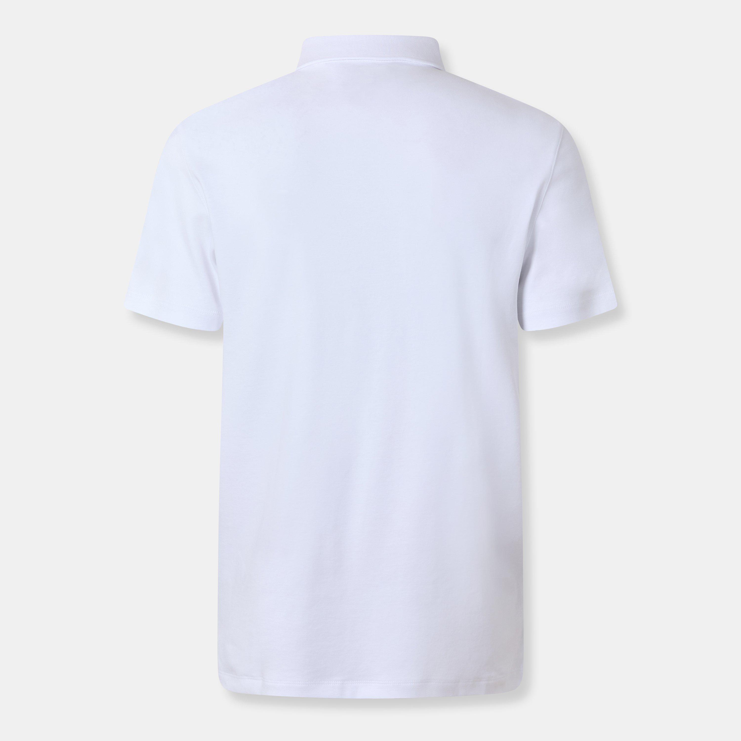 Bright White - Calvin Klein Jeans - Men's Short Sleeve Polo Shirt - 2