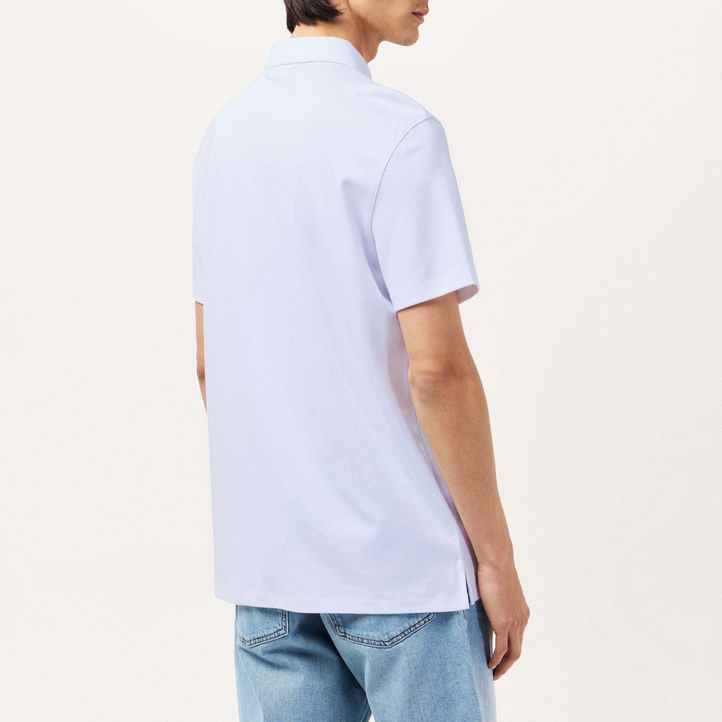 Bright White - Calvin Klein Jeans - Men's Short Sleeve Polo Shirt - 4