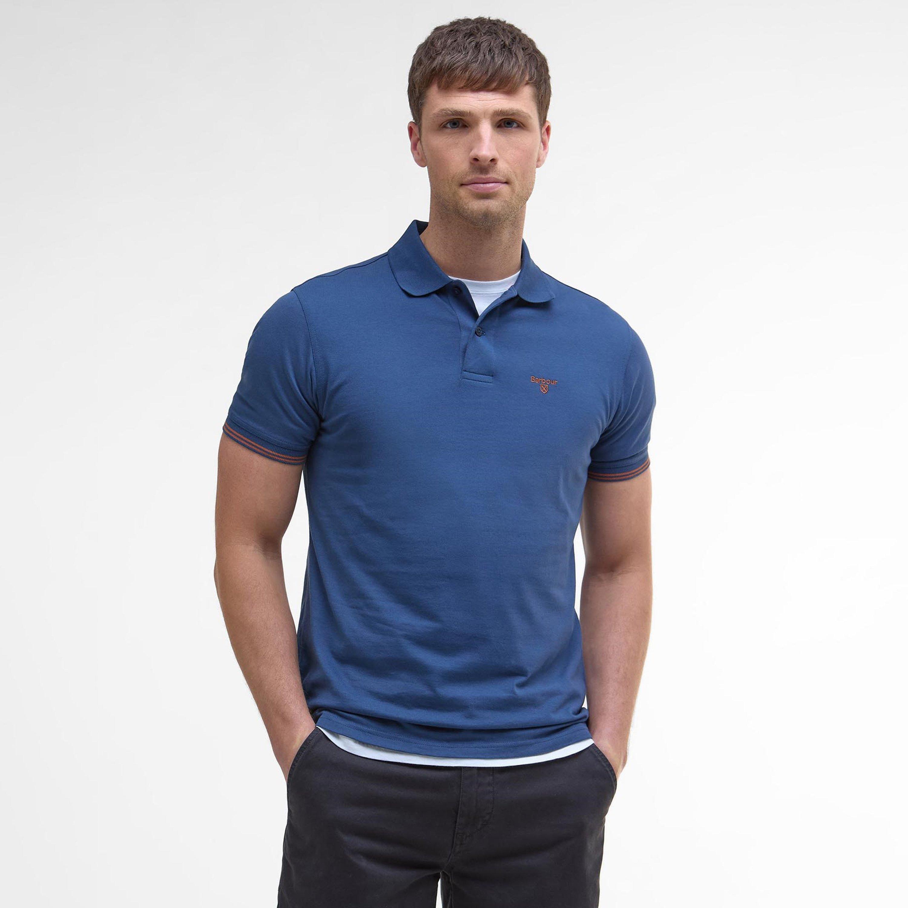 Dark Denim - Barbour - Austwick Polo Shirt - 2